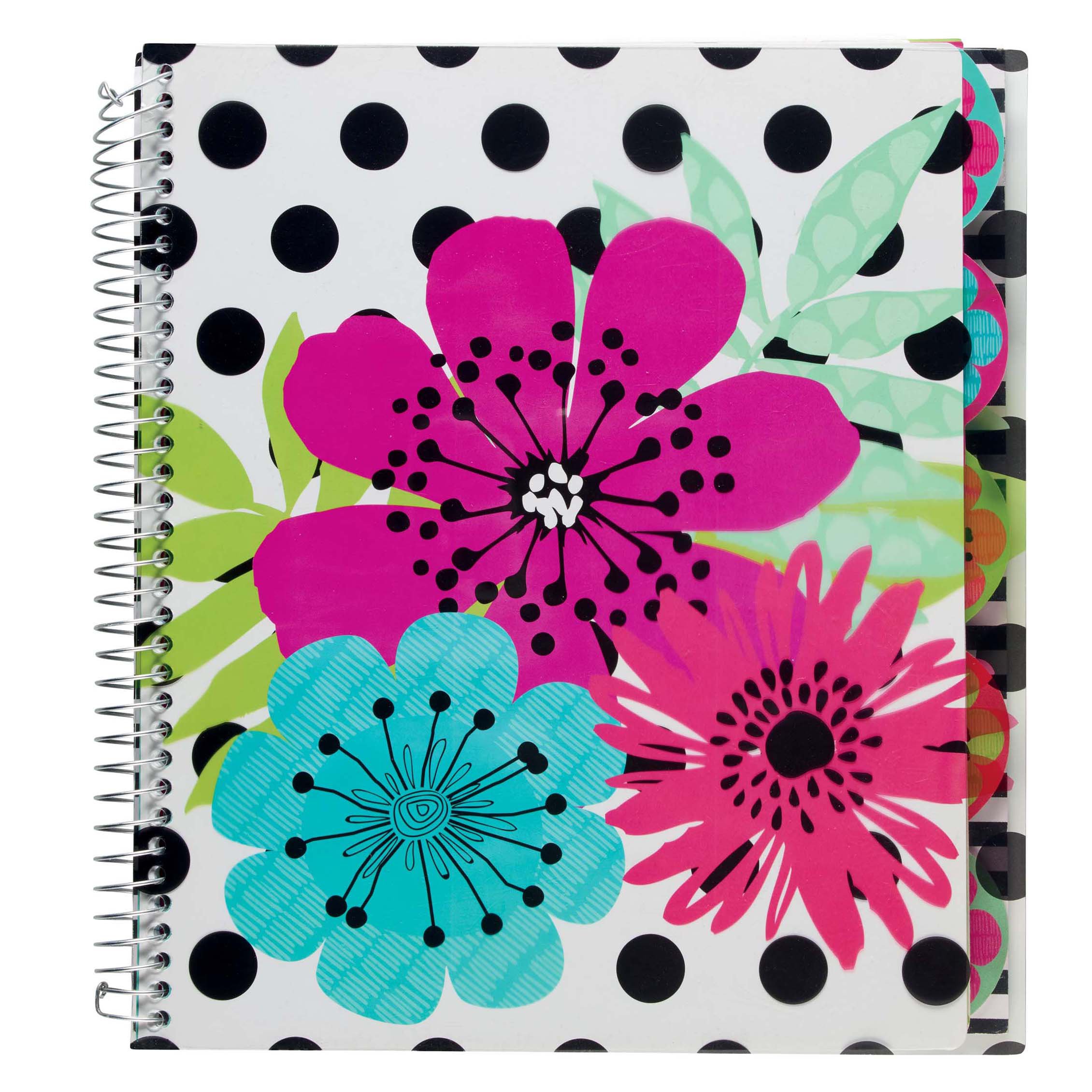 CPP International Sugarland 5 Subject Notebook, Colors & Designs May ...