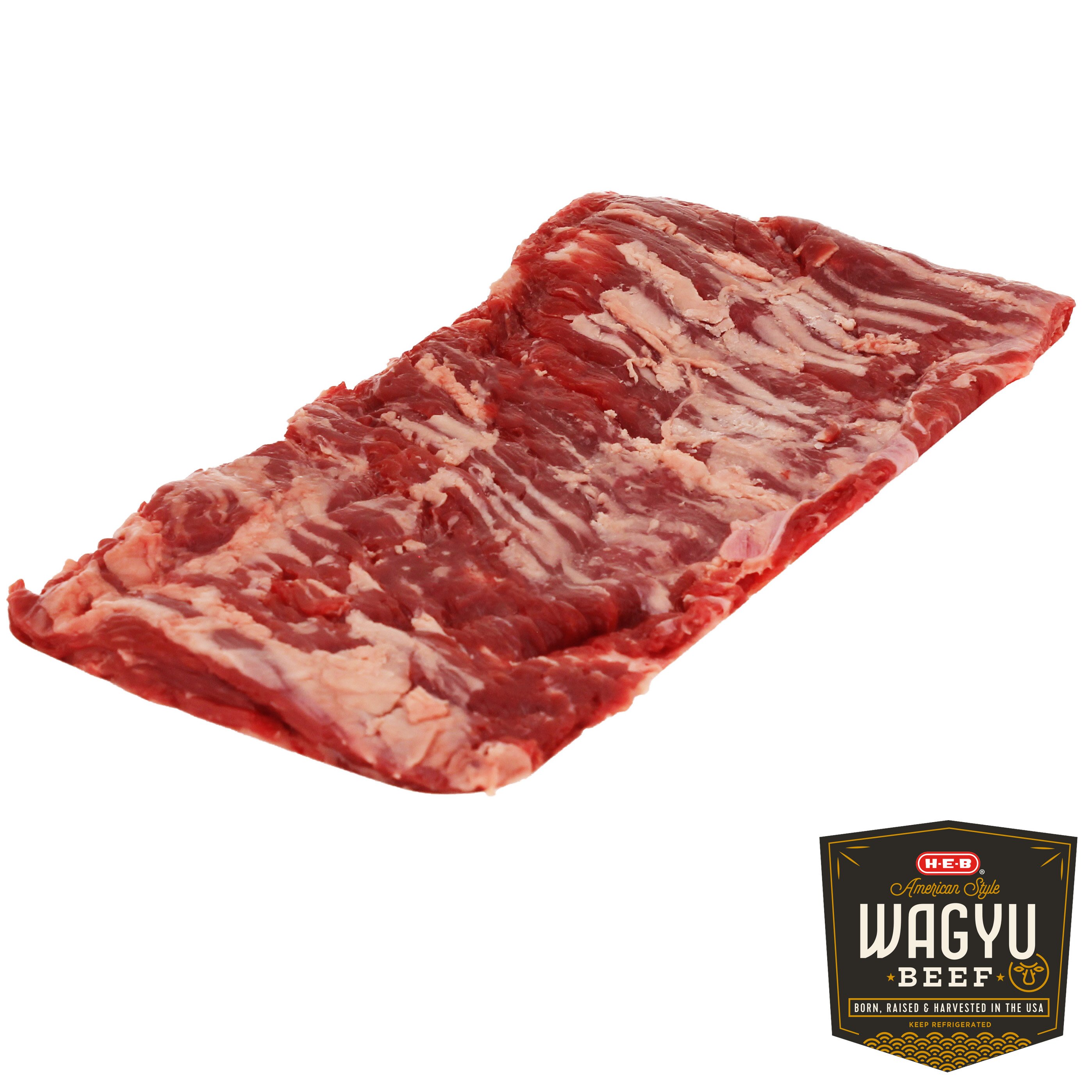 H-E-B Wagyu Beef Inside Skirt Steak Skinless - Shop Meat At H-E-B