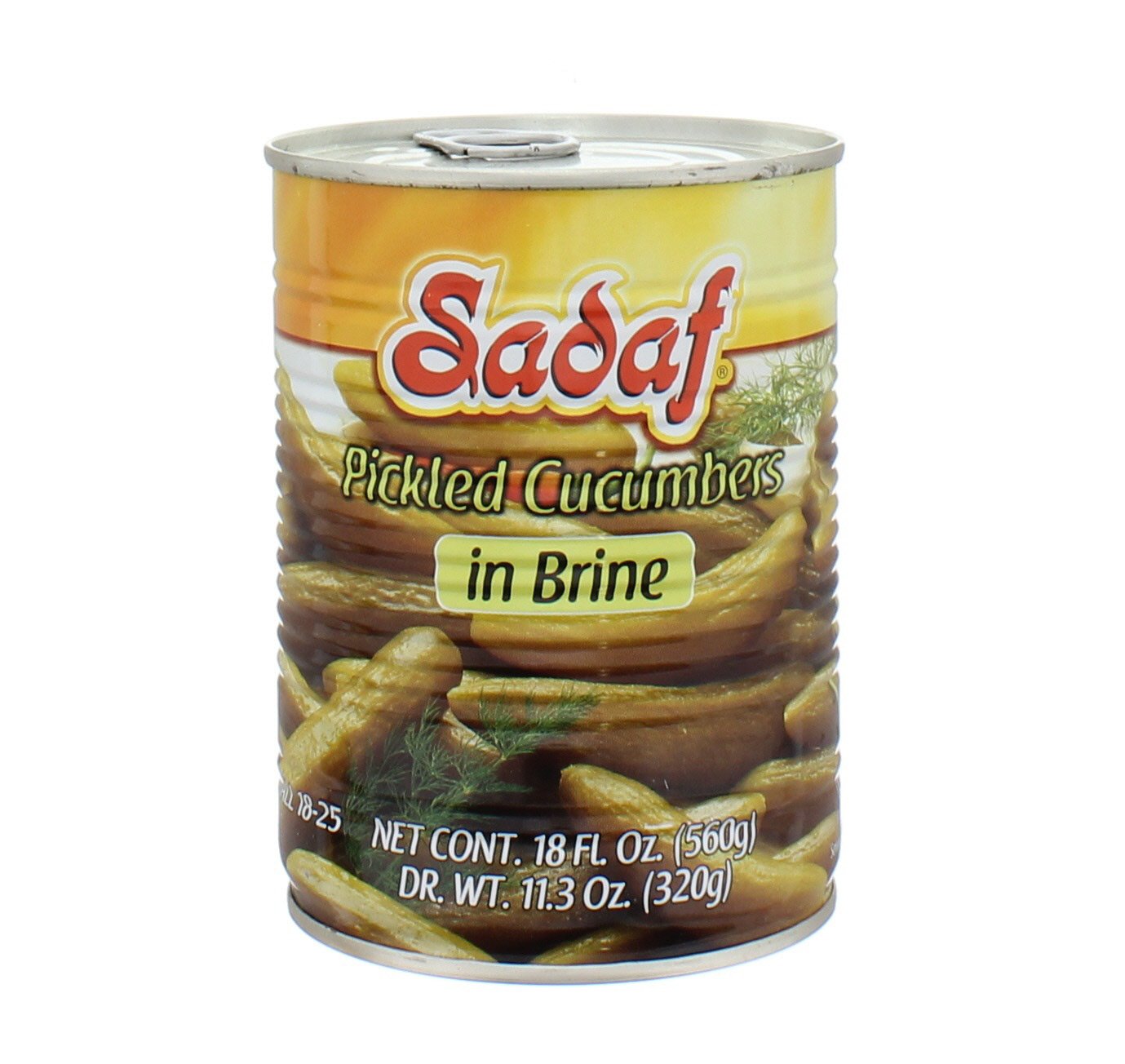 Sadaf Small Pickled Cucumbers in Brine Shop Vegetables at HEB
