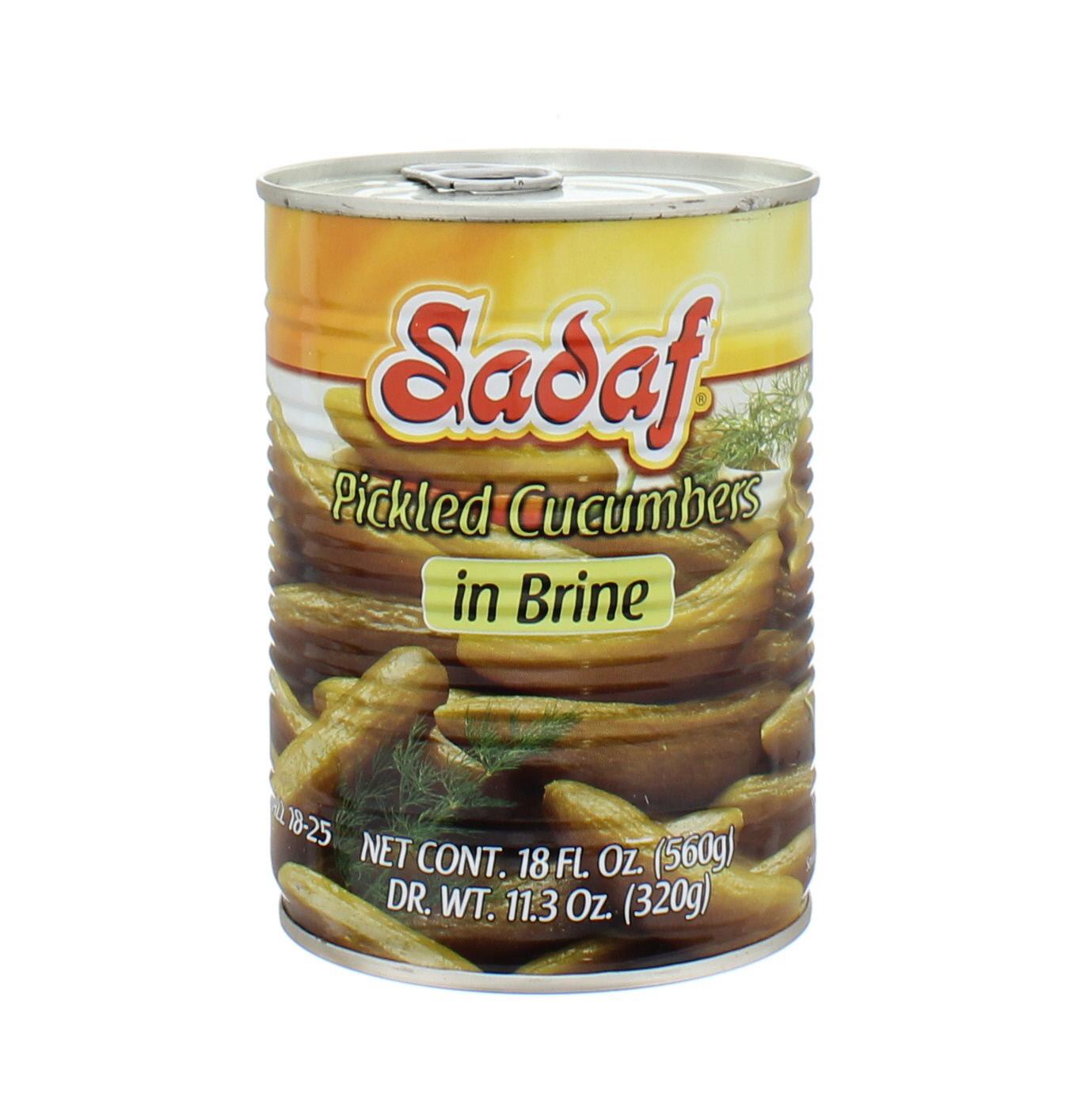 Sadaf Small Pickled Cucumbers in Brine; image 1 of 2