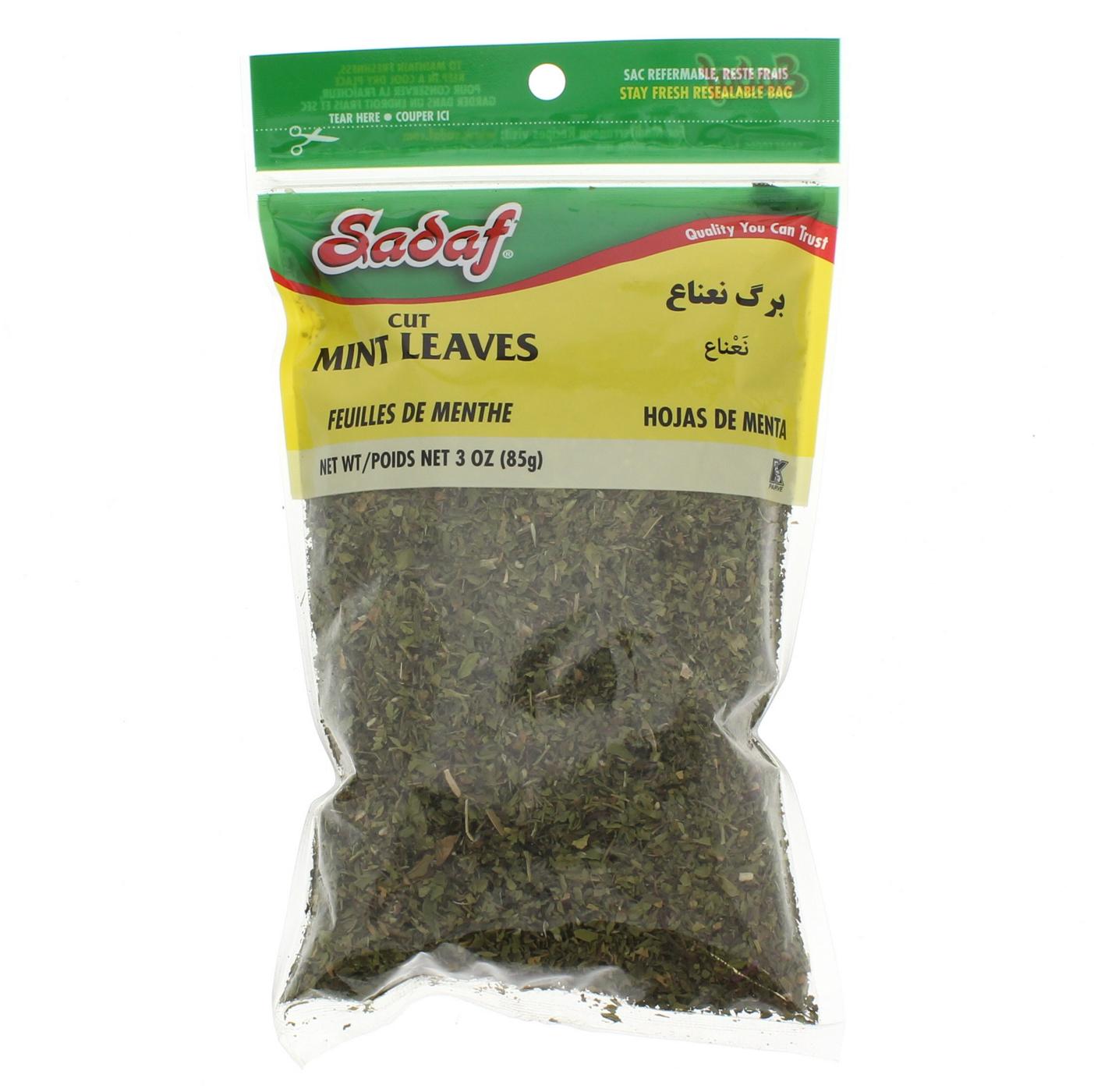 Sadaf Cut Mint Leaves; image 1 of 2
