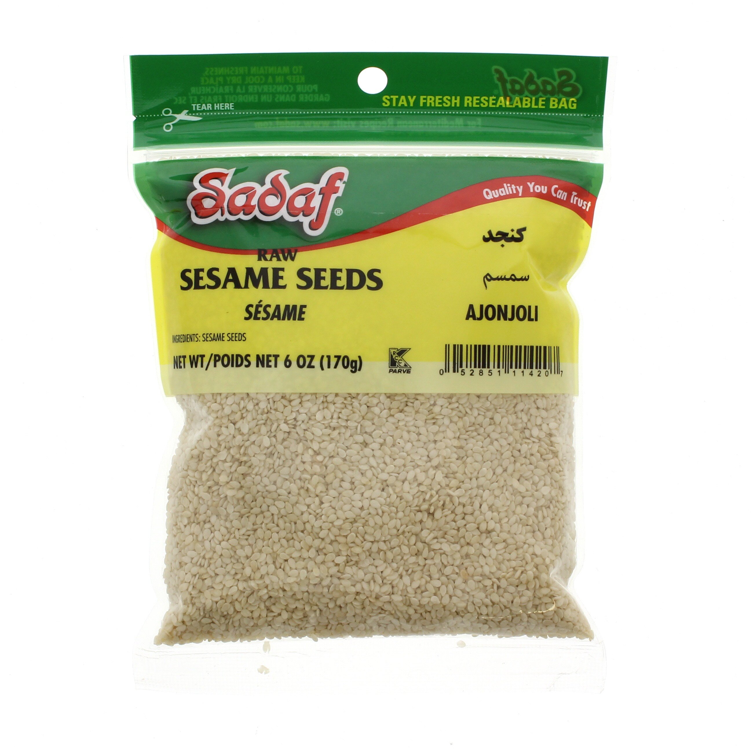 Sadaf Raw Sesame Seeds Shop Herbs & Spices at HEB