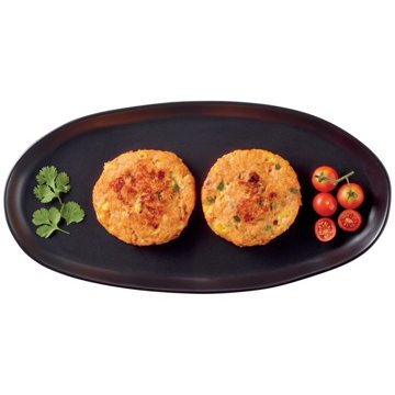 H-E-B Fish Market Atlantic Salmon Burger Patties - Fiesta Jalapeno