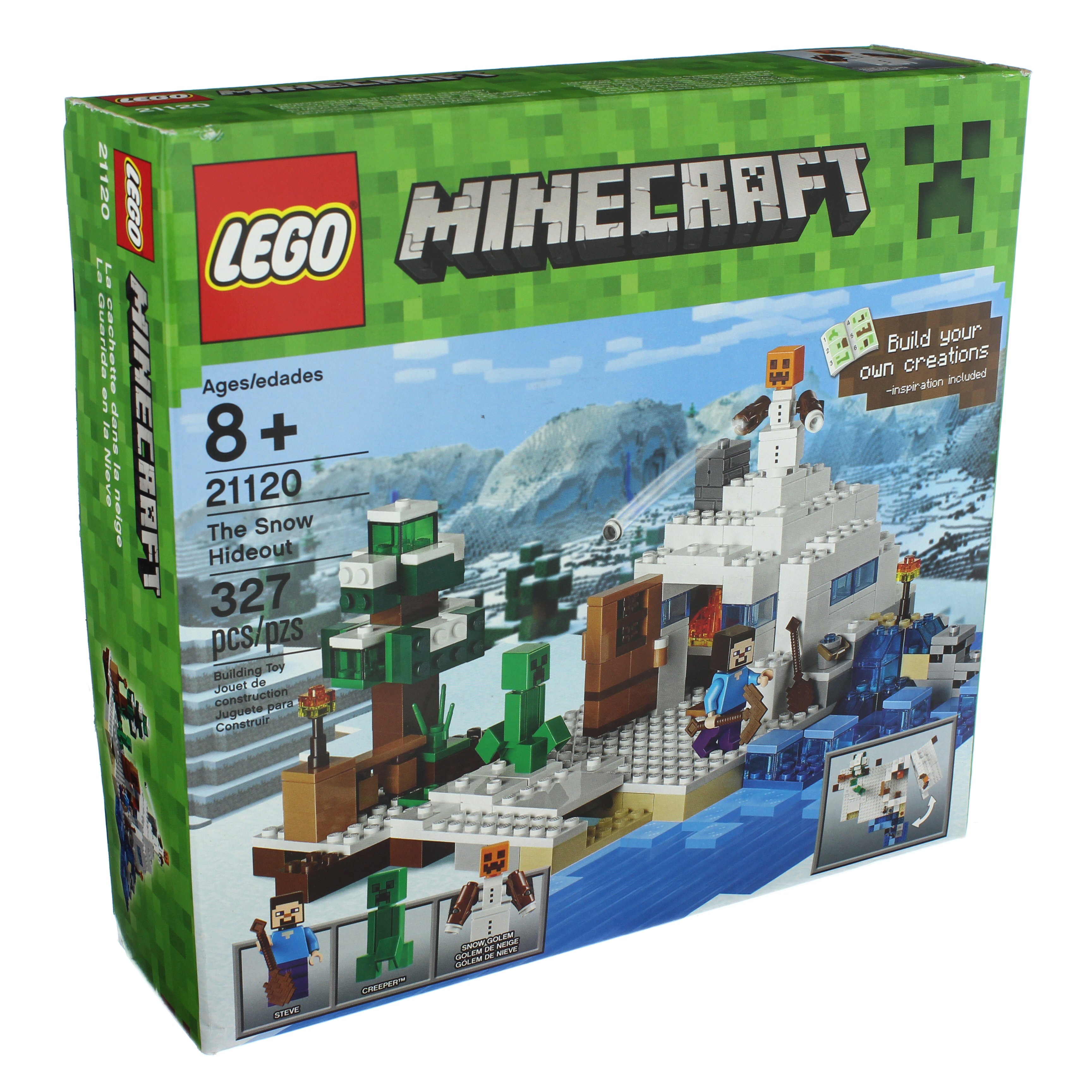 Spiller skak øjenbryn Trives LEGO Minecraft Snow Hideout - Shop Lego & Building Blocks at H-E-B