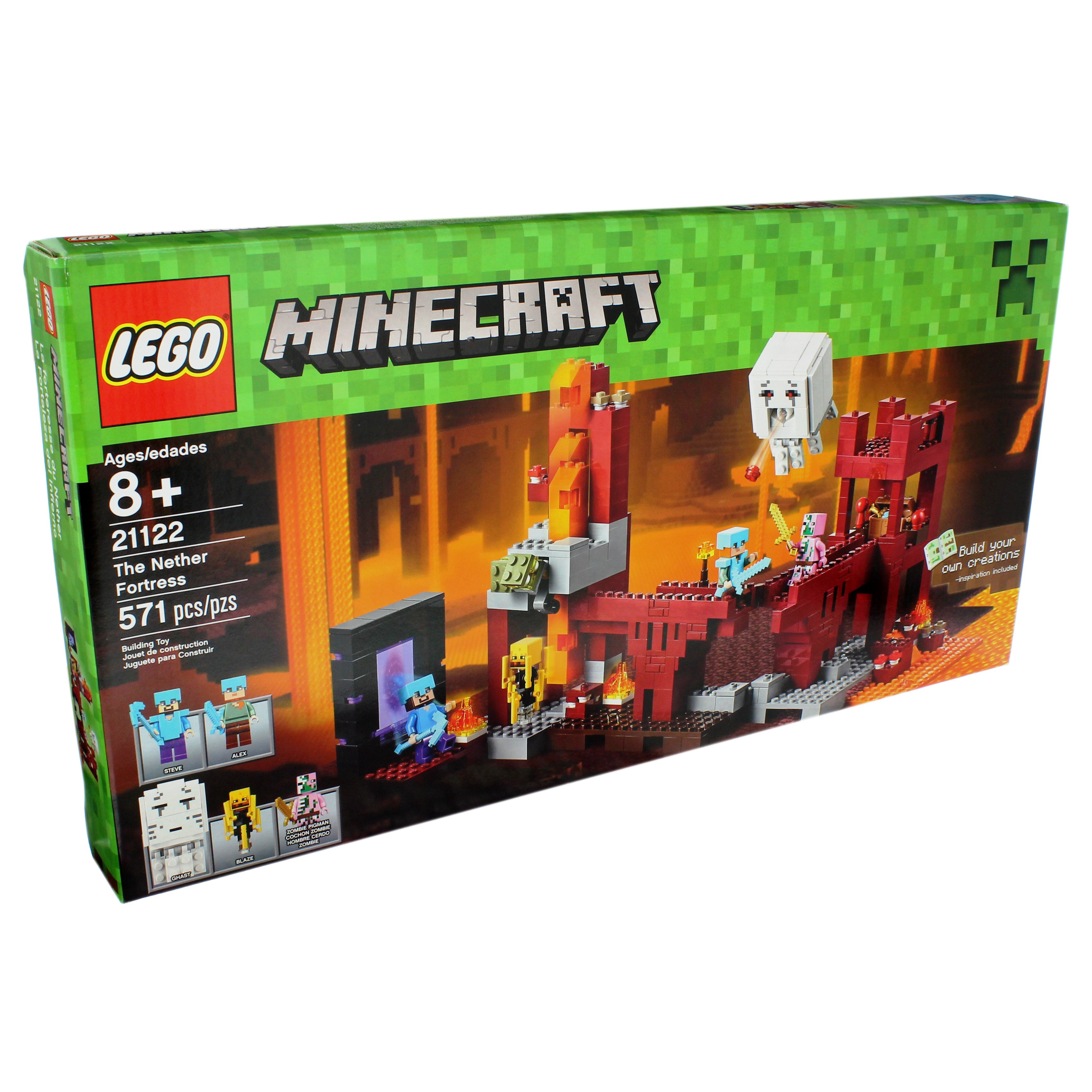 Lego Minecraft The Nether Fortress Shop Lego Building Blocks At H E B