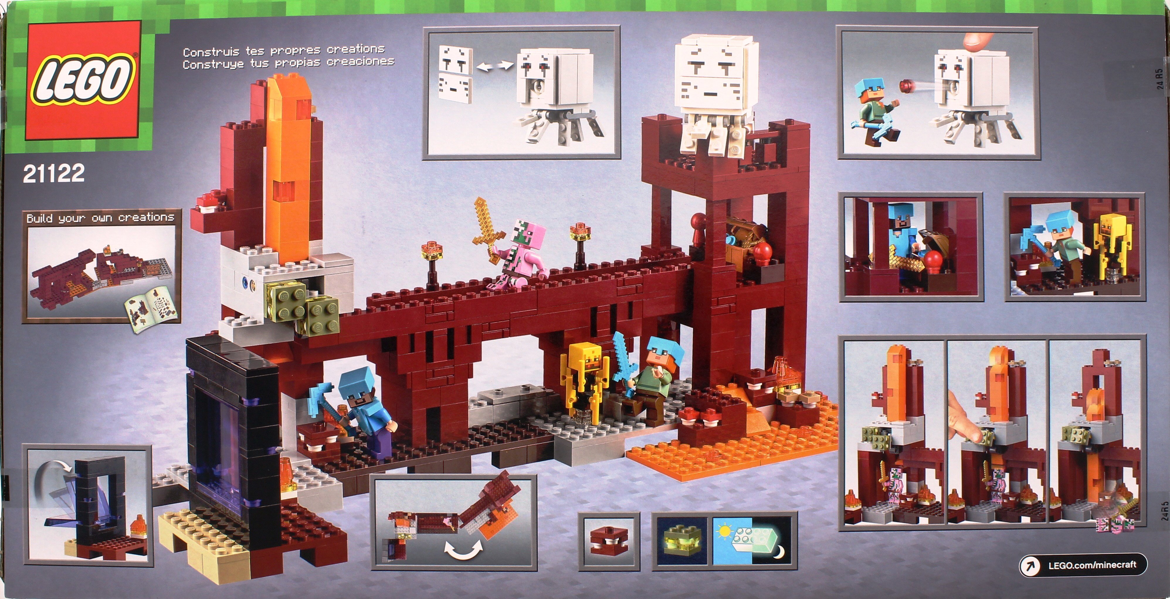 LEGO Minecraft The Nether Fortress - Shop Lego & Building Blocks