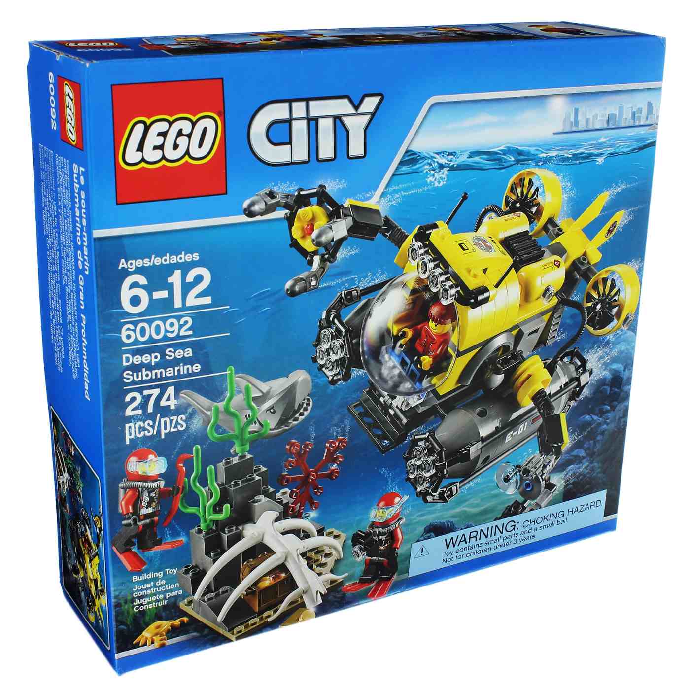 LEGO City Deep Sea Submarine Shop Lego building blocks at H-E-B