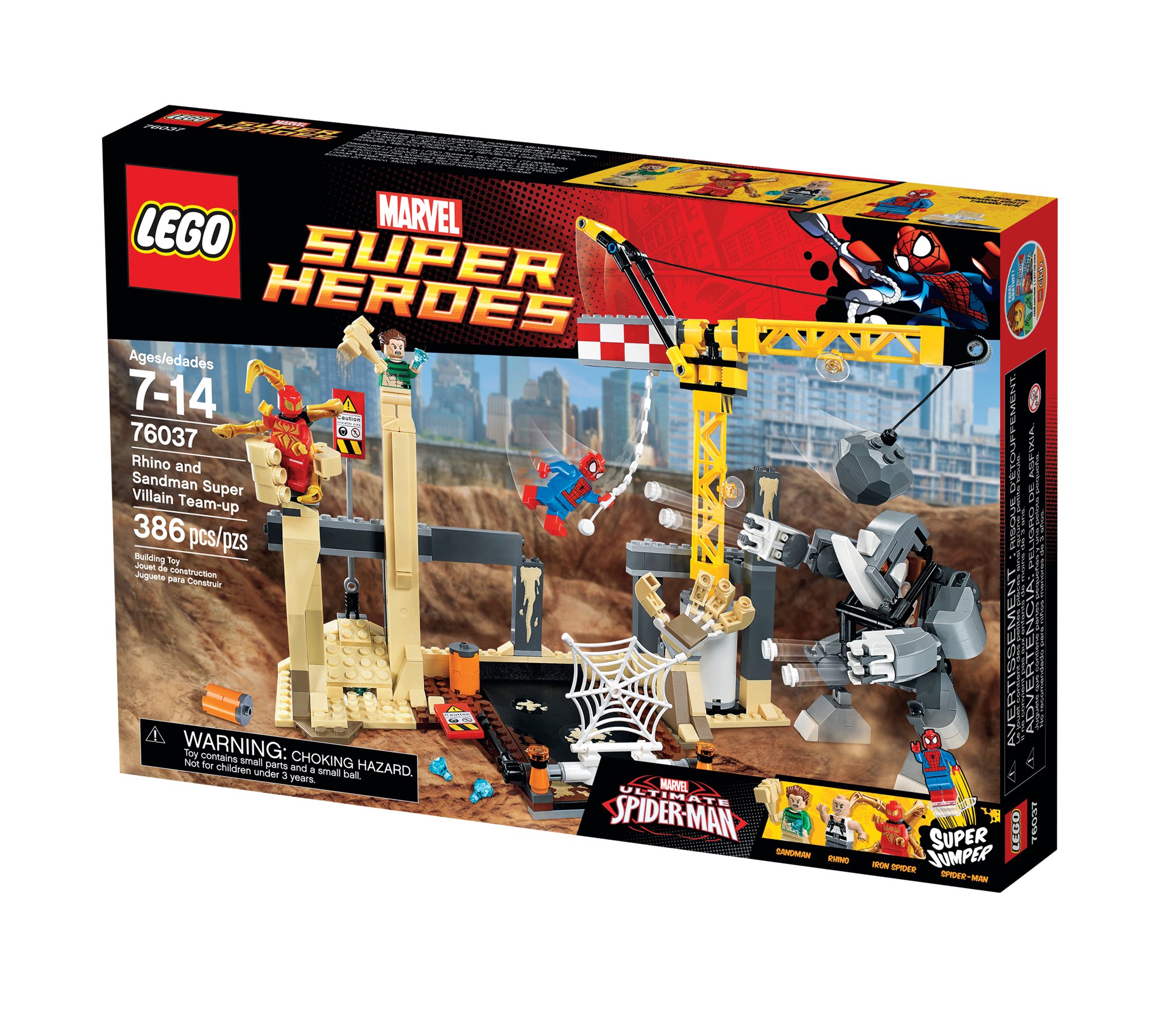 LEGO Marvel Super Heroes Rhino and Sandman Super Villain Team-up