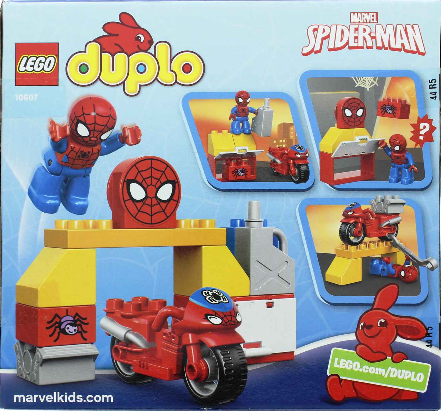 LEGO Duplo Spider-Man Web-Bike Workshop; image 2 of 2