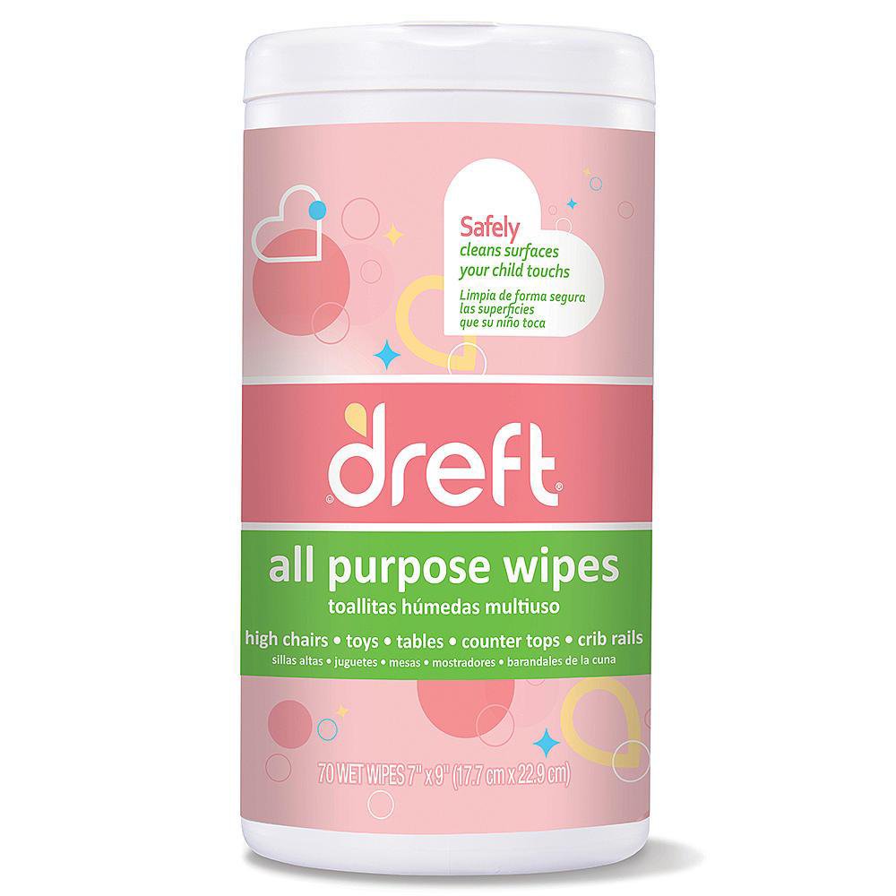 Dreft All Purpose Wipes Multi Surface Wipes