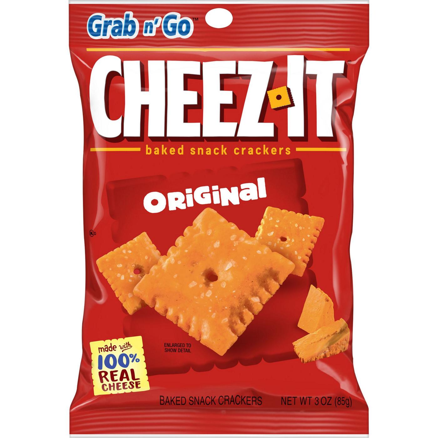 Cheez-It Original Cheese Crackers; image 1 of 5