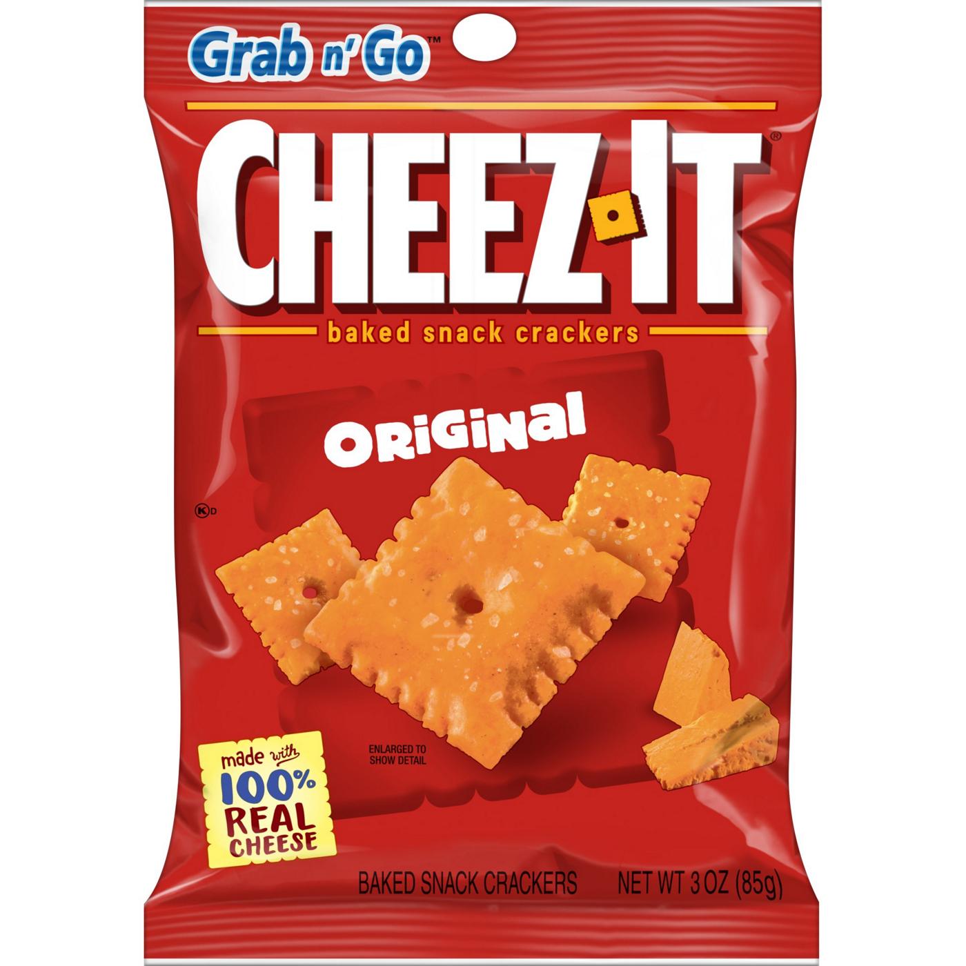 Cheez-It Original Cheese Crackers; image 2 of 7