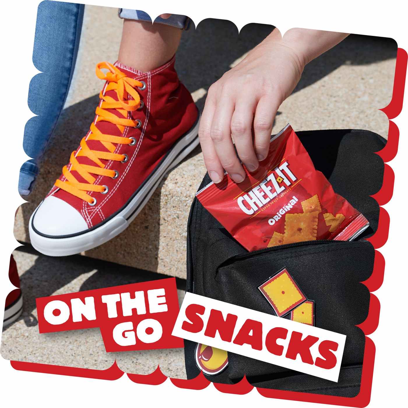 Cheez-It Original Cheese Crackers; image 4 of 7