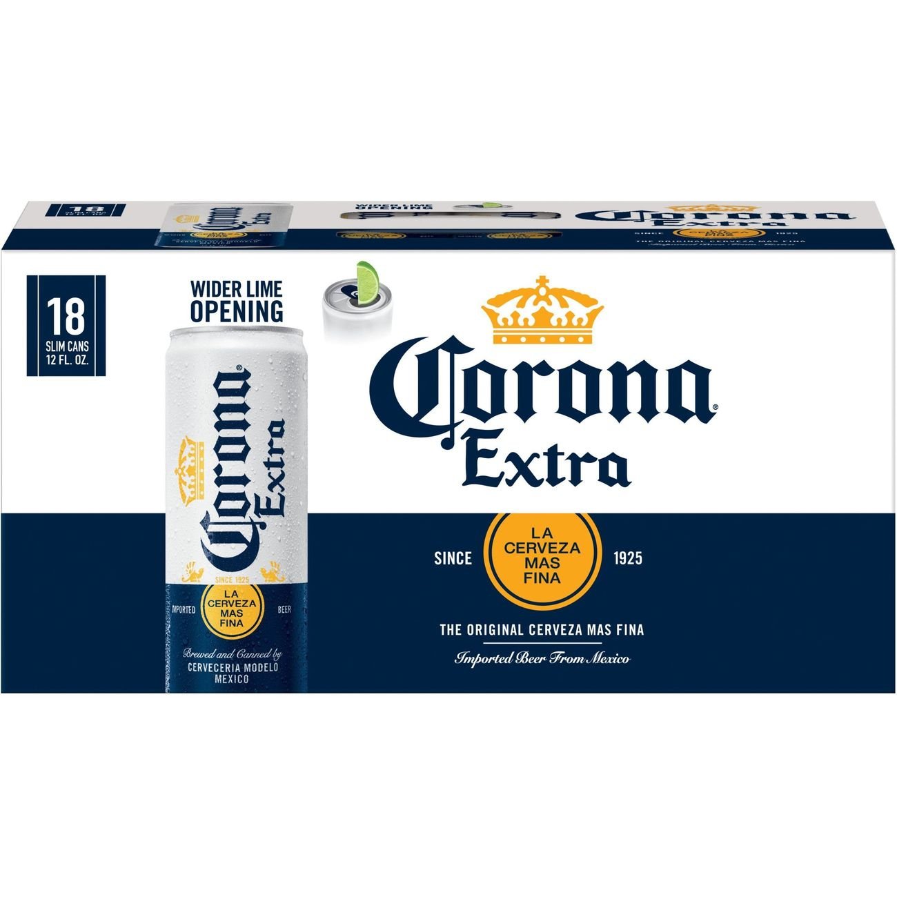 Corona Extra Mexican Lager Import Beer, 18 pk, 12 oz