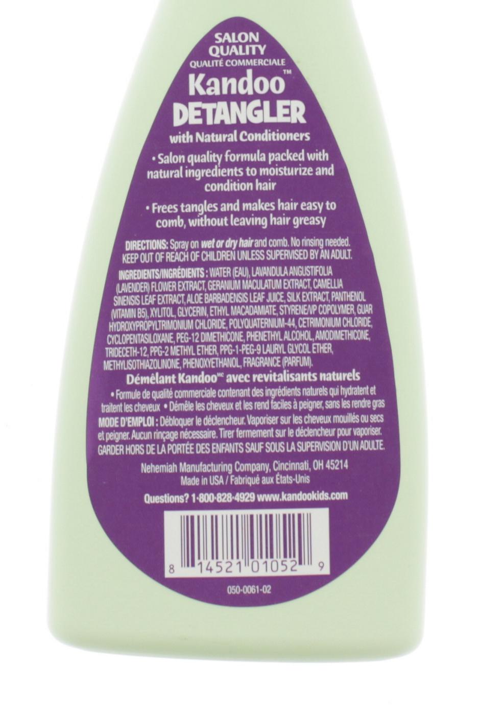 Kandoo Detangler Fresh Scent Salon Quality; image 2 of 2