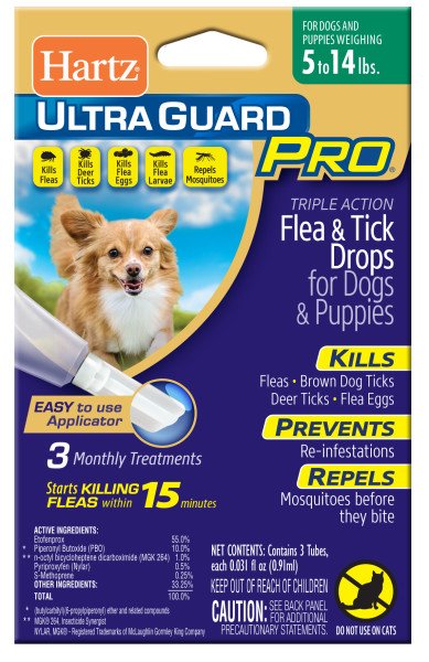 Hartz Ultra Guard Pro Flea & Tick Dog & Puppy Collar - Shop Flea & Tick  Treatments at H-E-B