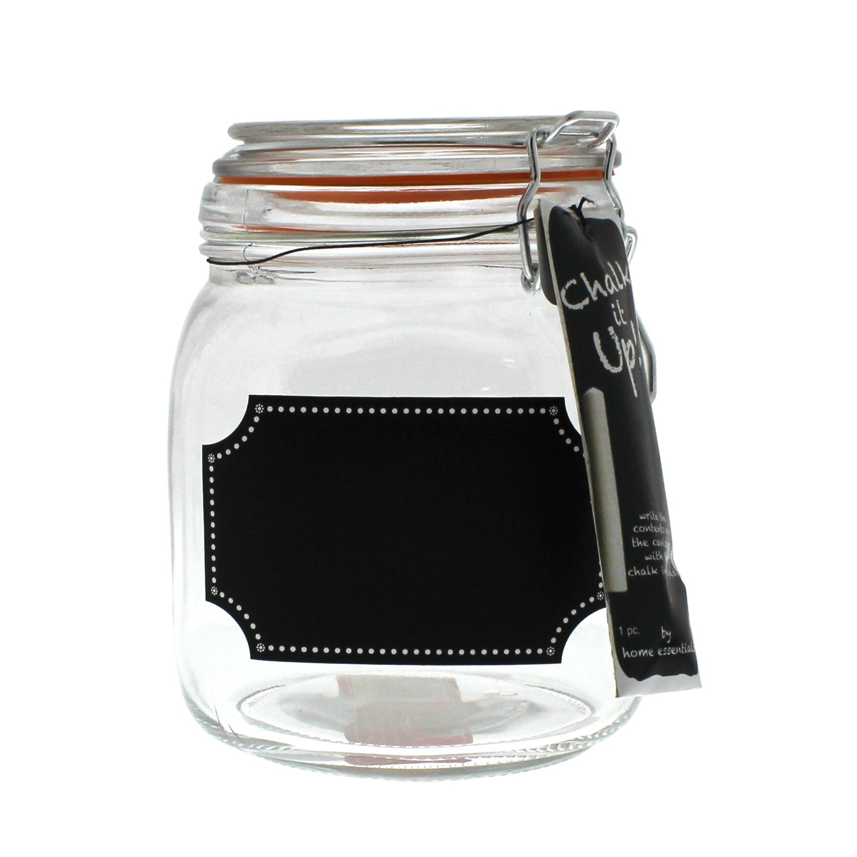 Home Essentials & Beyond Glass Canister with Chalk Shop Kitchen & Dining at HEB