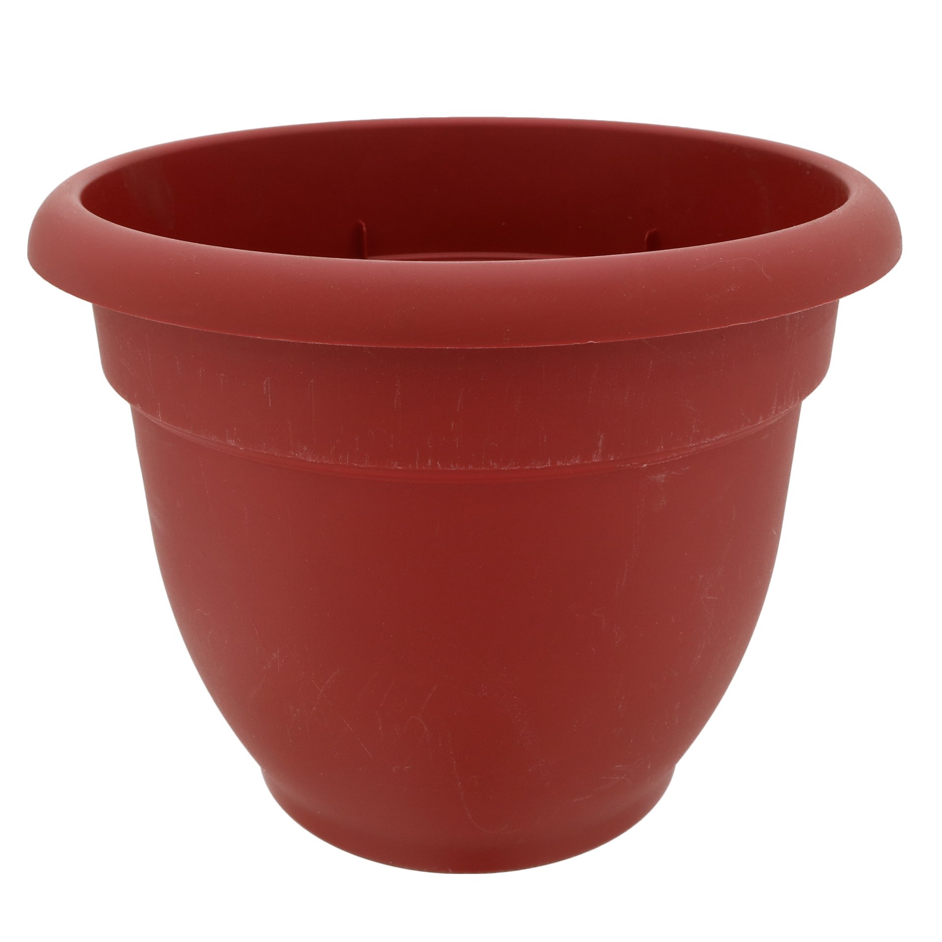 Fiskars 10" Ariana Brick Colored Pot Shop Pots & Planters at HEB