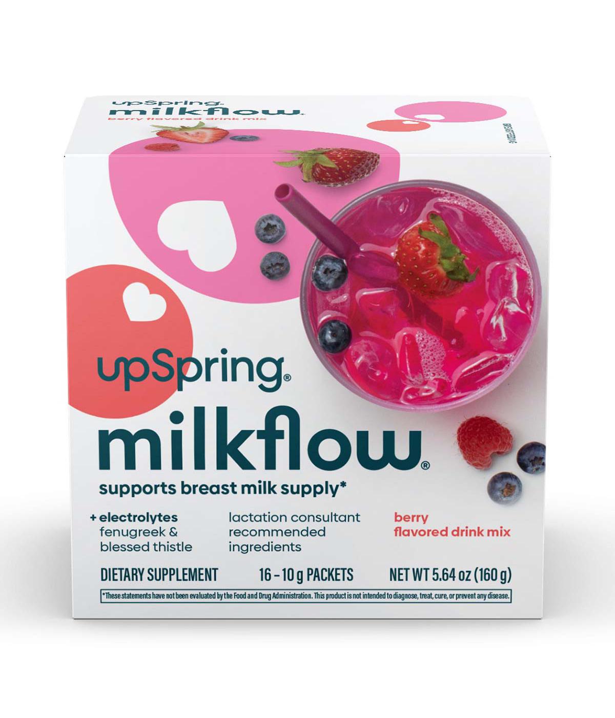 UpSpring Milkflow Drink Mix - Berry; image 1 of 2