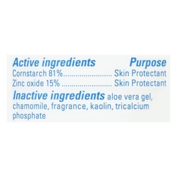 Caldesene Baby Cornstarch Medicated Powder with 15% Zinc Oxide, 5 oz