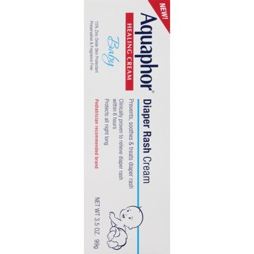 Aquaphor Baby 3-in-1 Diaper Rash Cream Tube, 3.5 oz