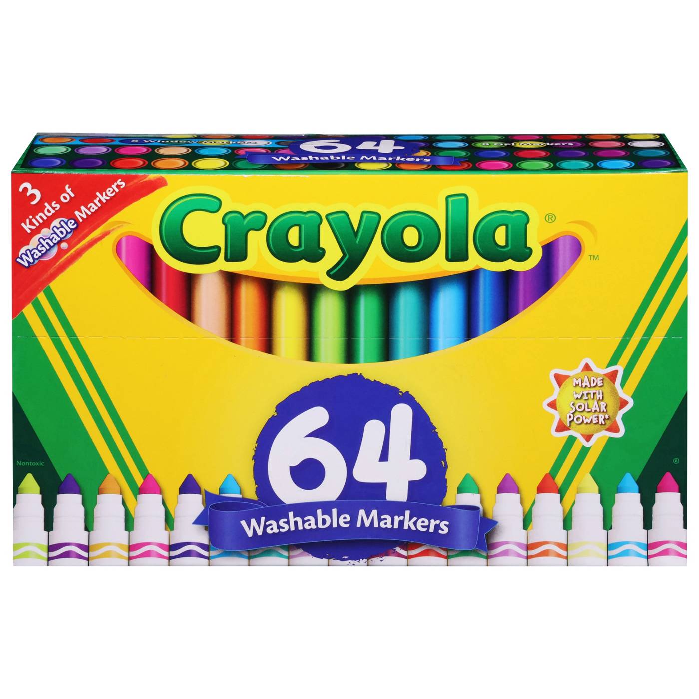 Crayola Broad Line Washable Markers; image 1 of 2