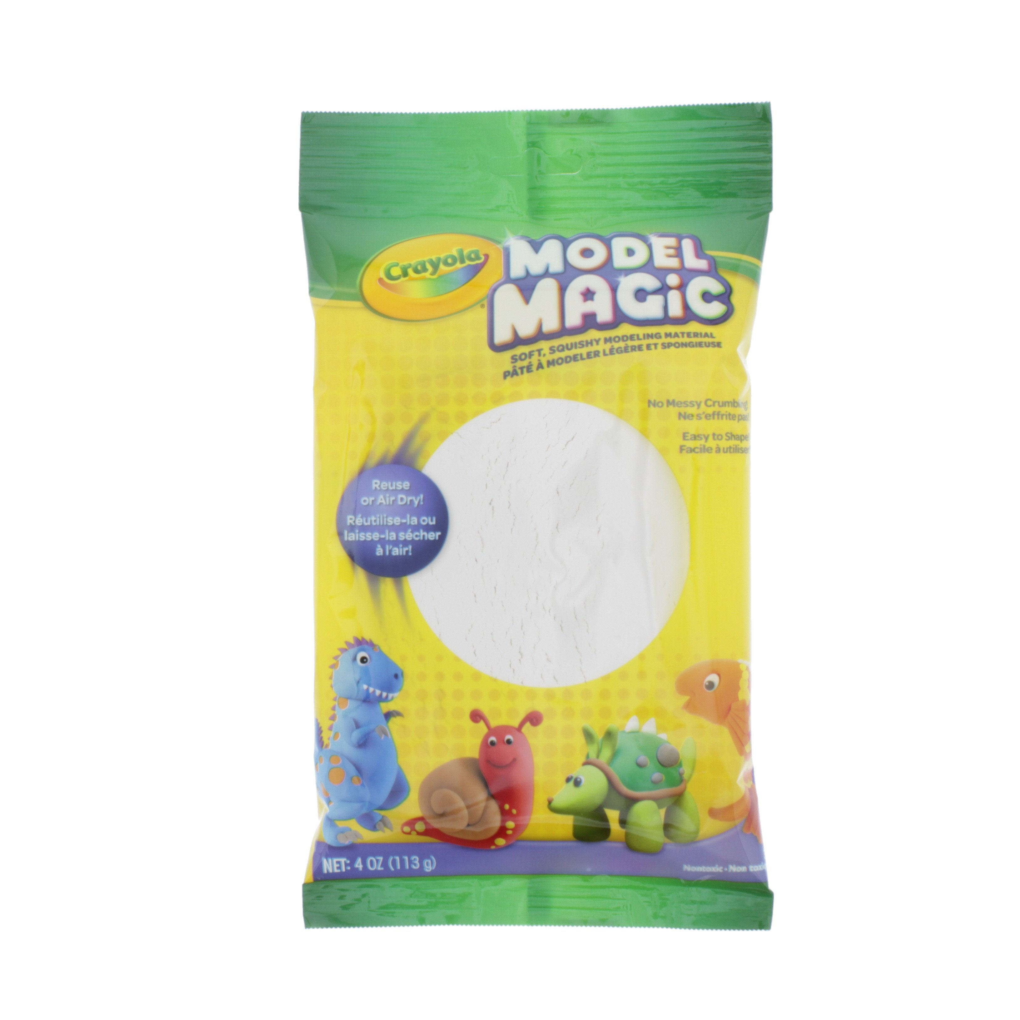 Crayola Model Magic - White (1oz), 75 Count, Bulk Clay, Air Dry Modeling  Clay For Kids, Bulk School Supplies For Teachers