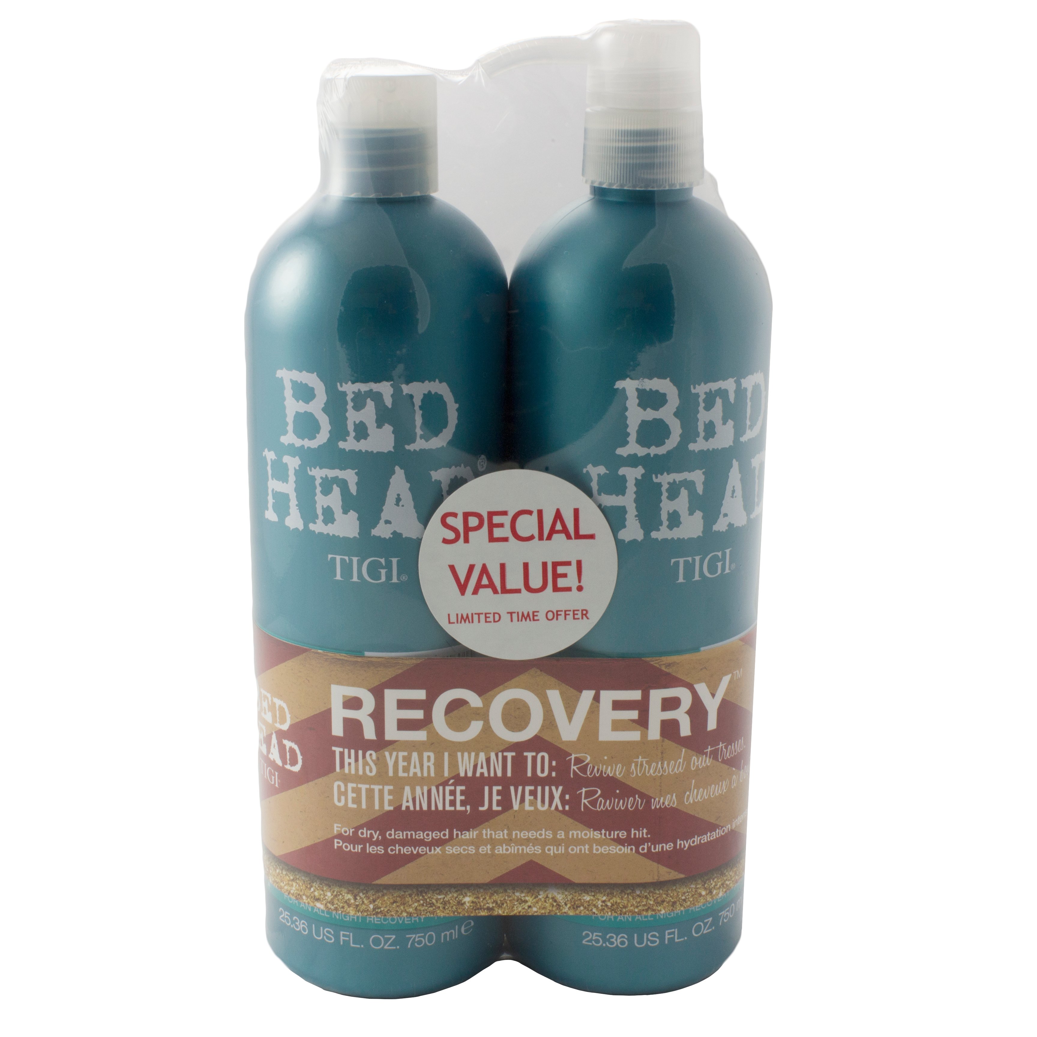 Tæller insekter Måne isolation TIGI Bed Head Recovery Shampoo & Conditioner Duo - Shop Shampoo &  Conditioner at H-E-B