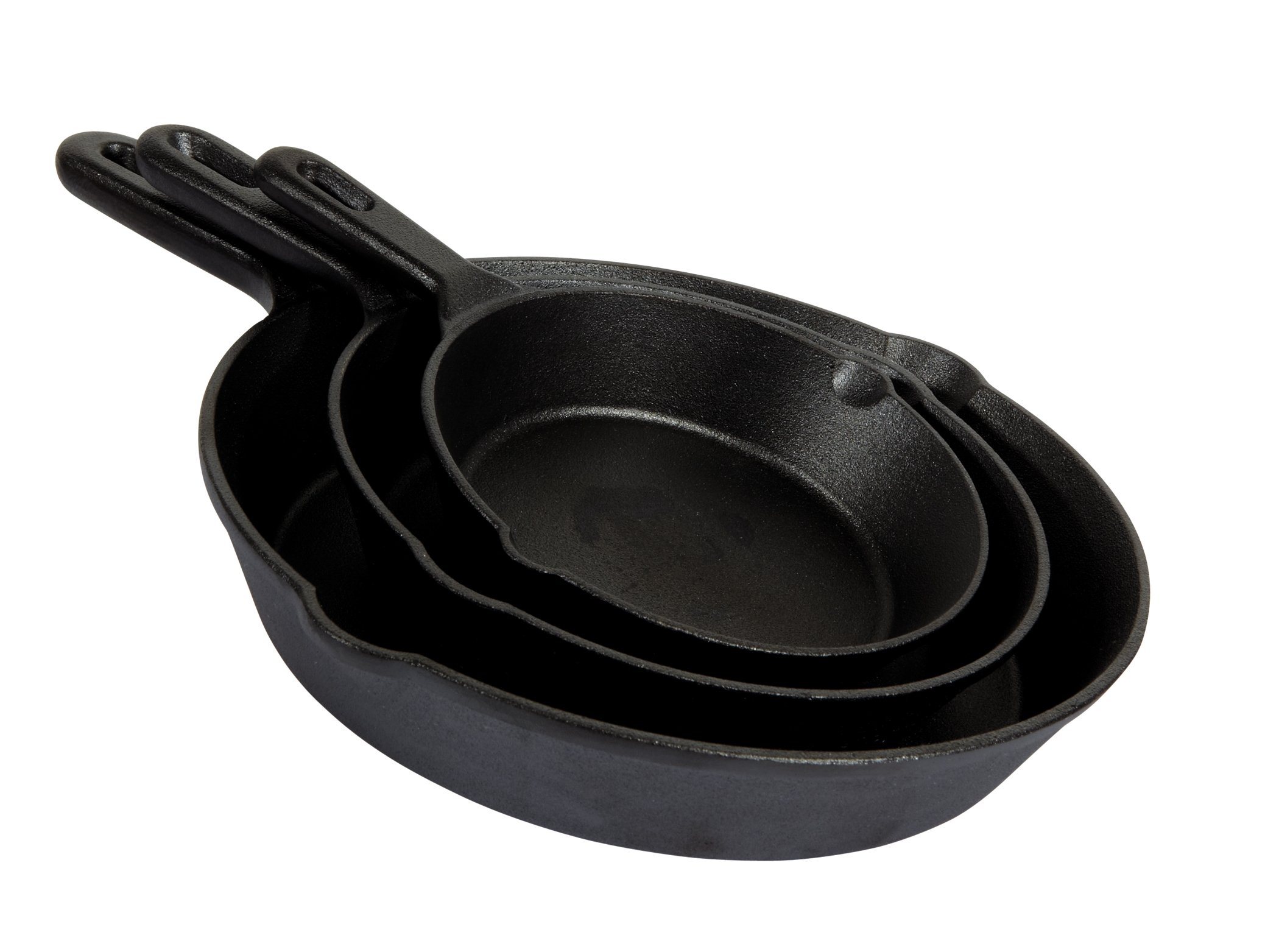 cooks cast iron pan set