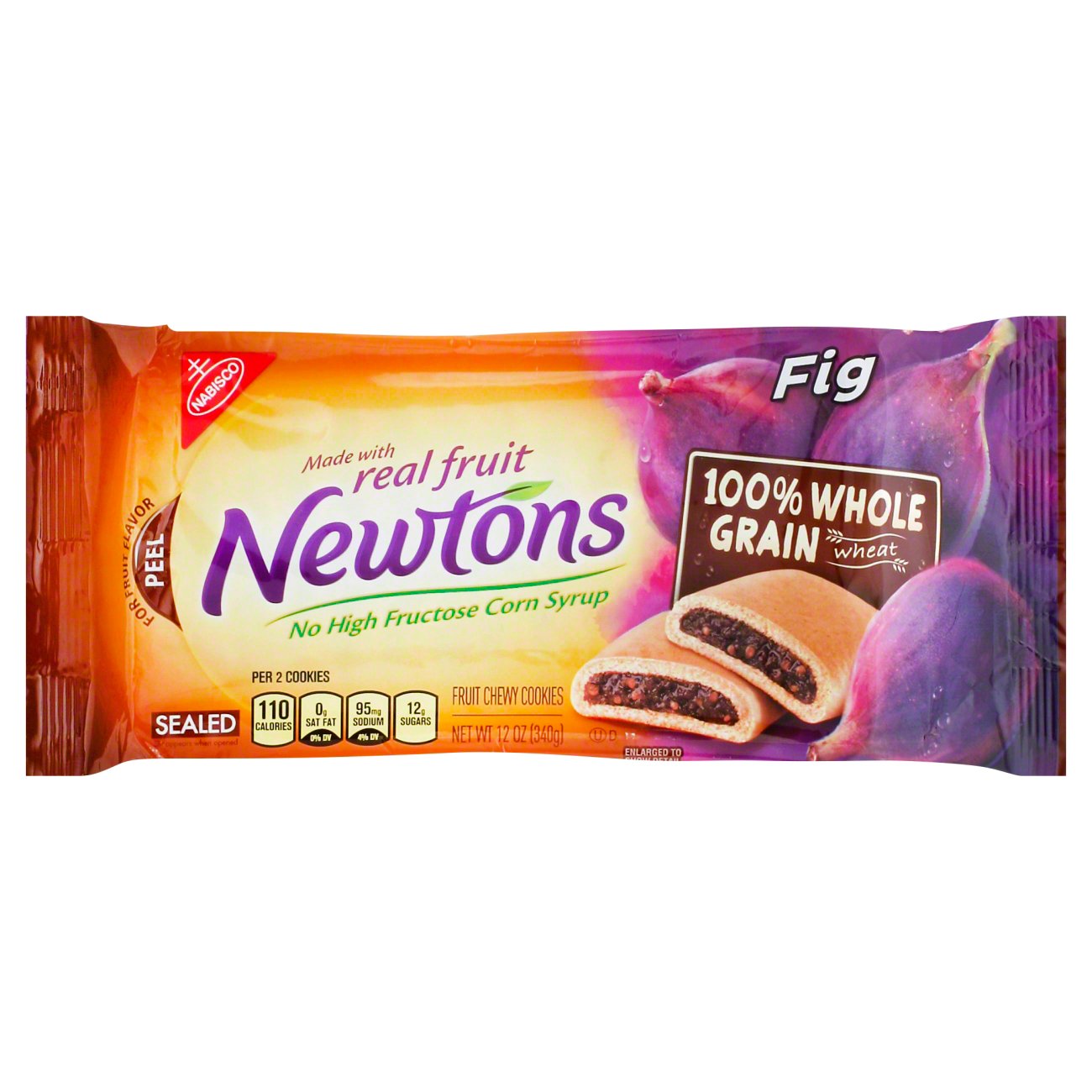 Nabisco Newtons Fig Cookie Snack Packs 120/Case