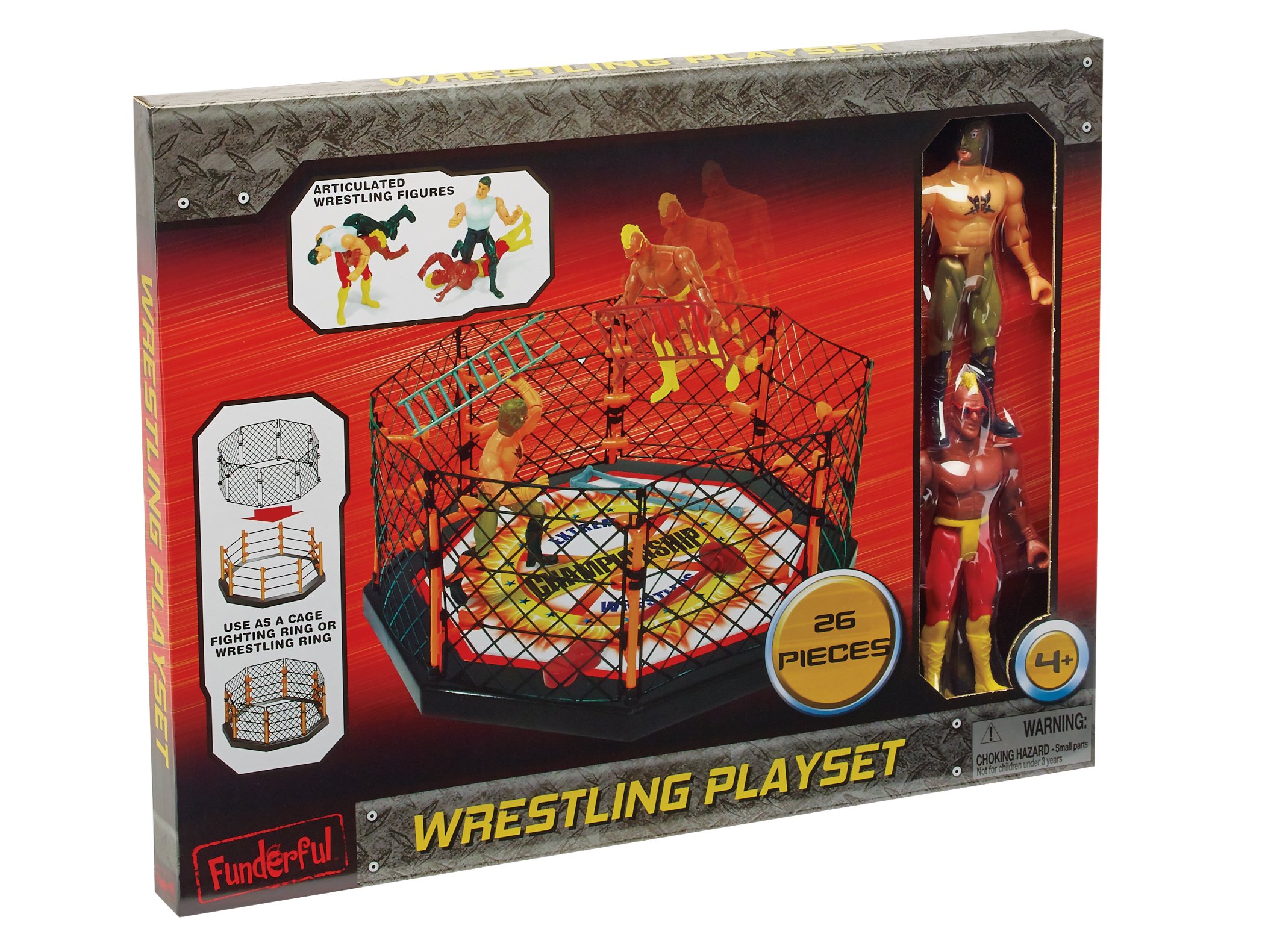 wrestling playset