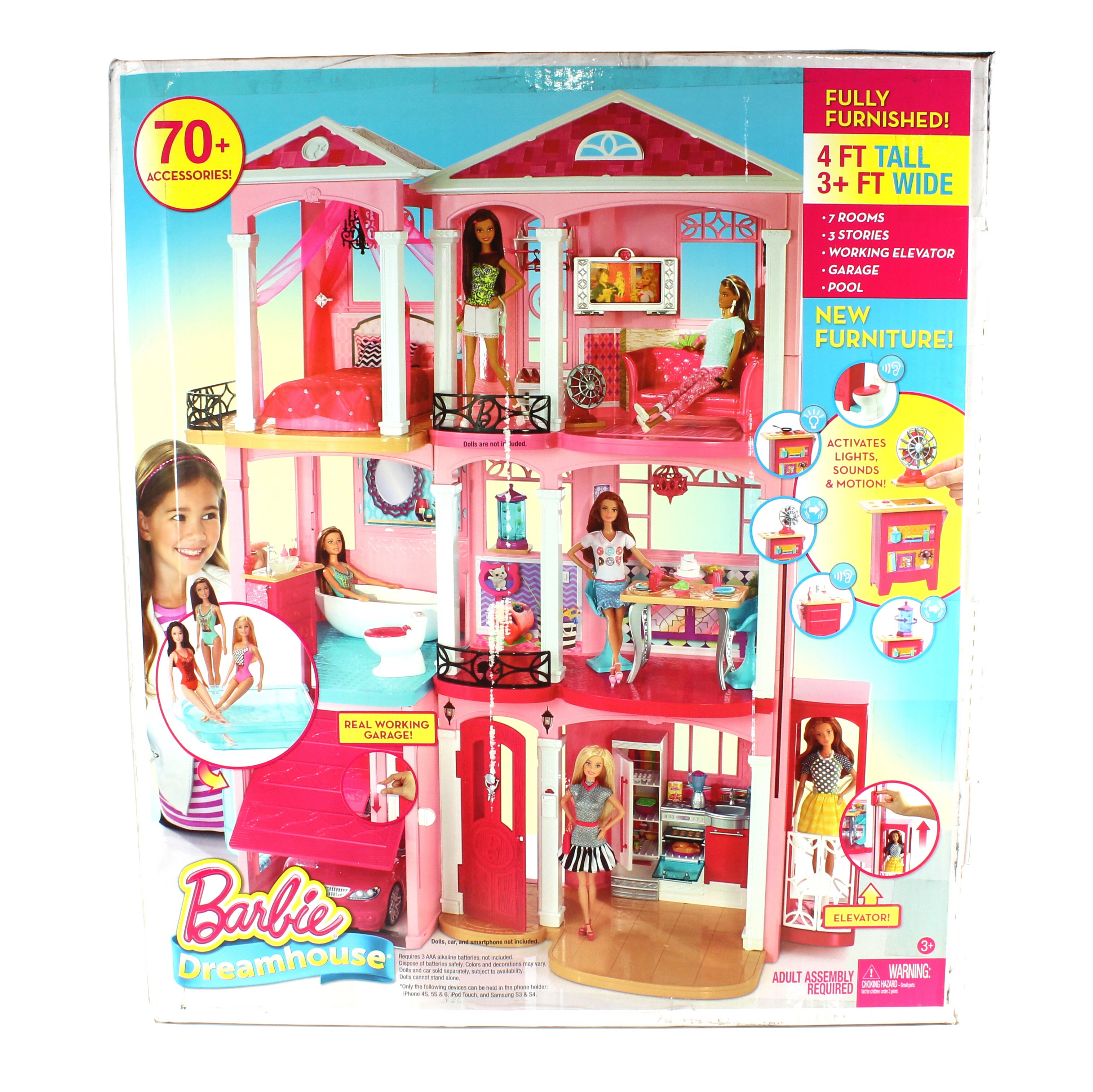 barbie dream house not working