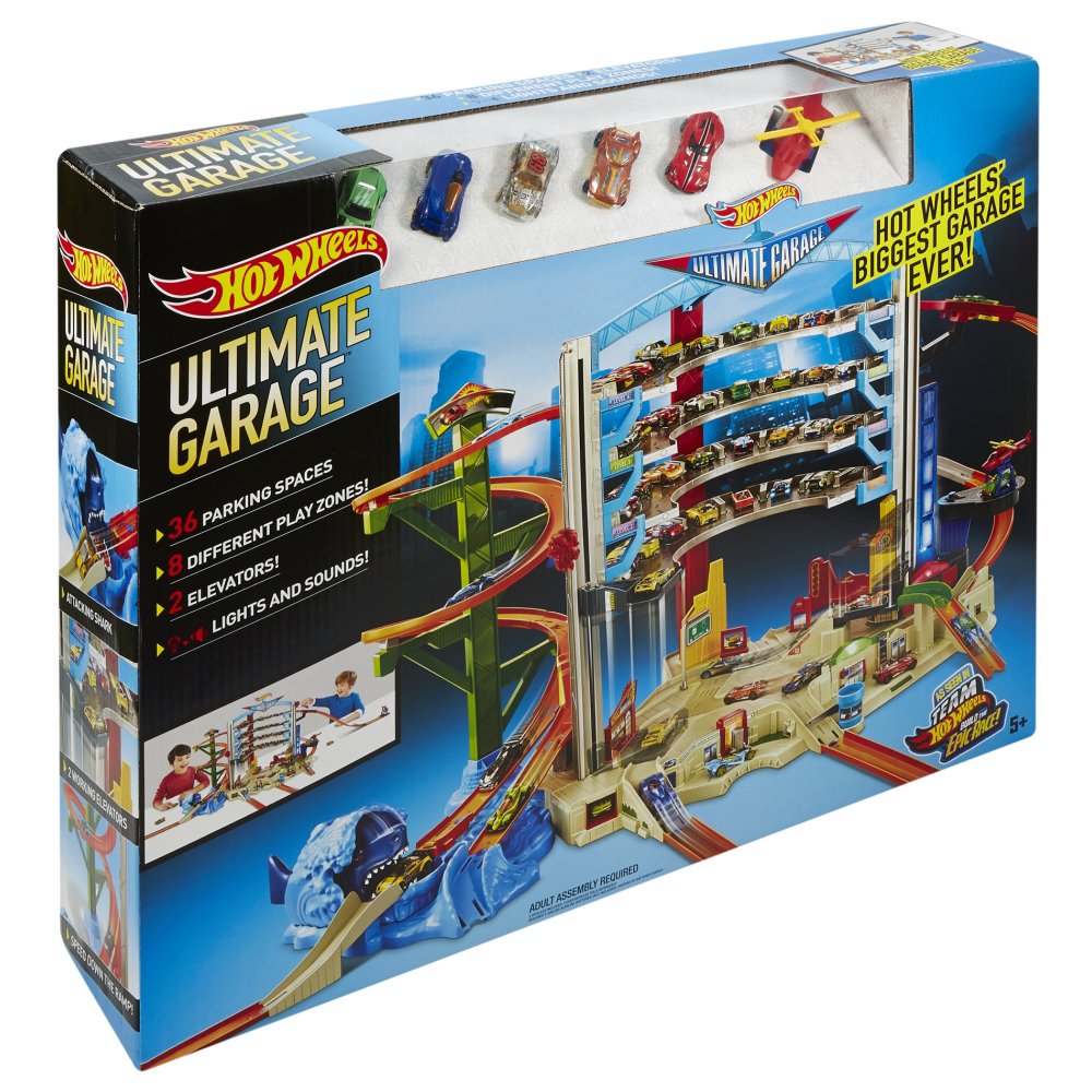 biggest hot wheels ultimate garage playset