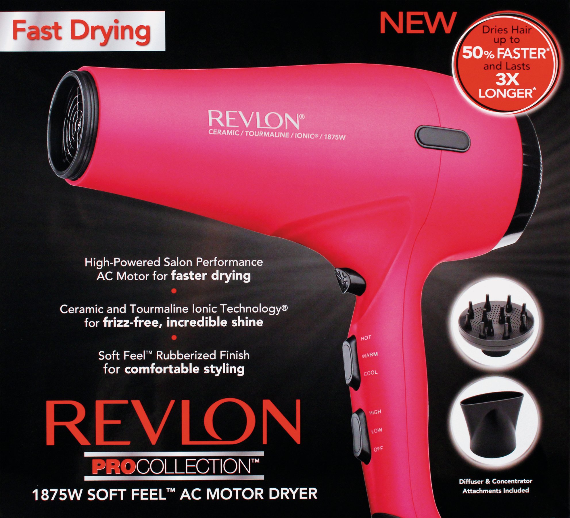 revlon ceramic tourmaline ionic 1875w