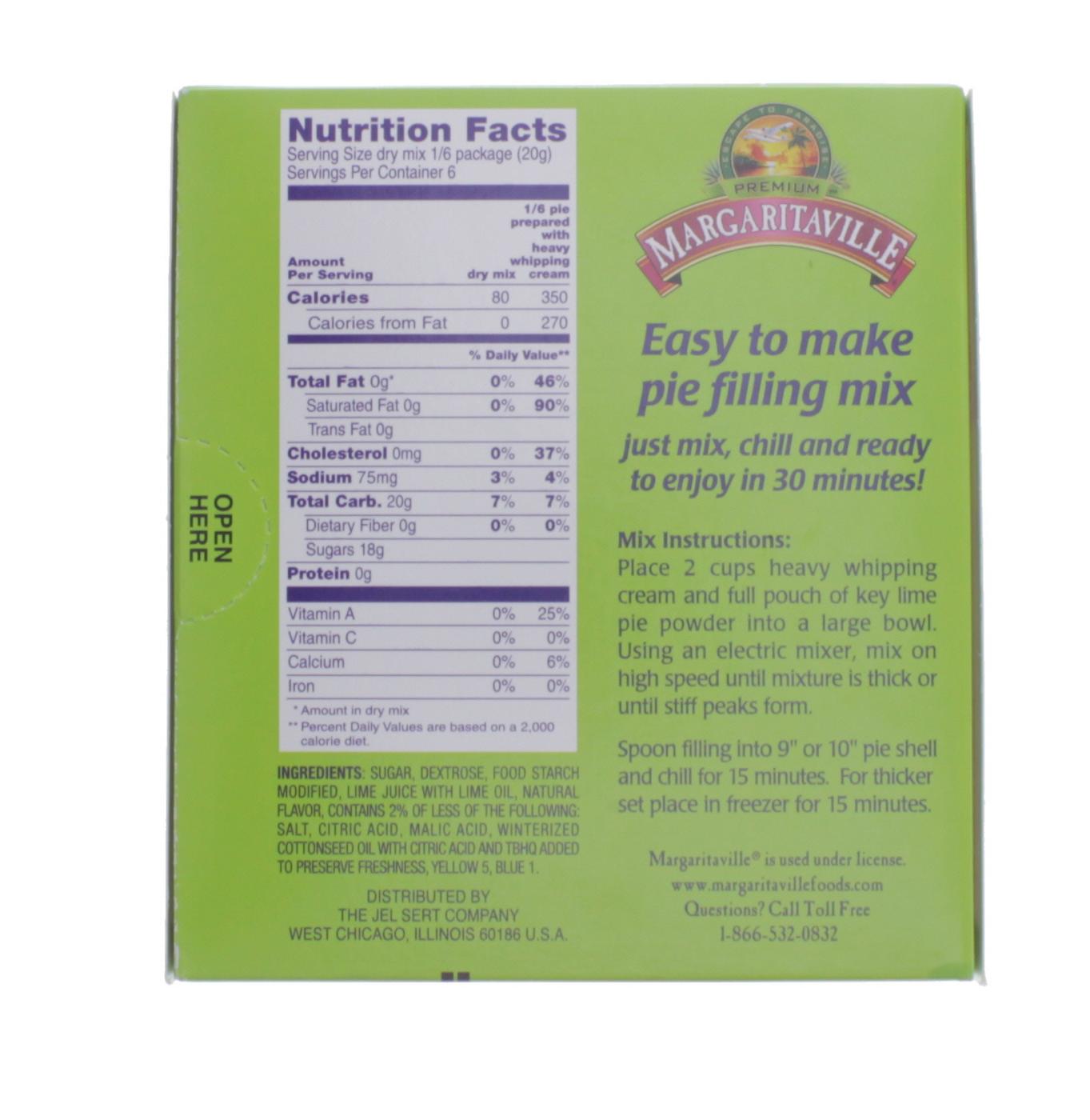 Margaritaville Key Lime Pie Filling Mix Shop Pie Filling at HEB