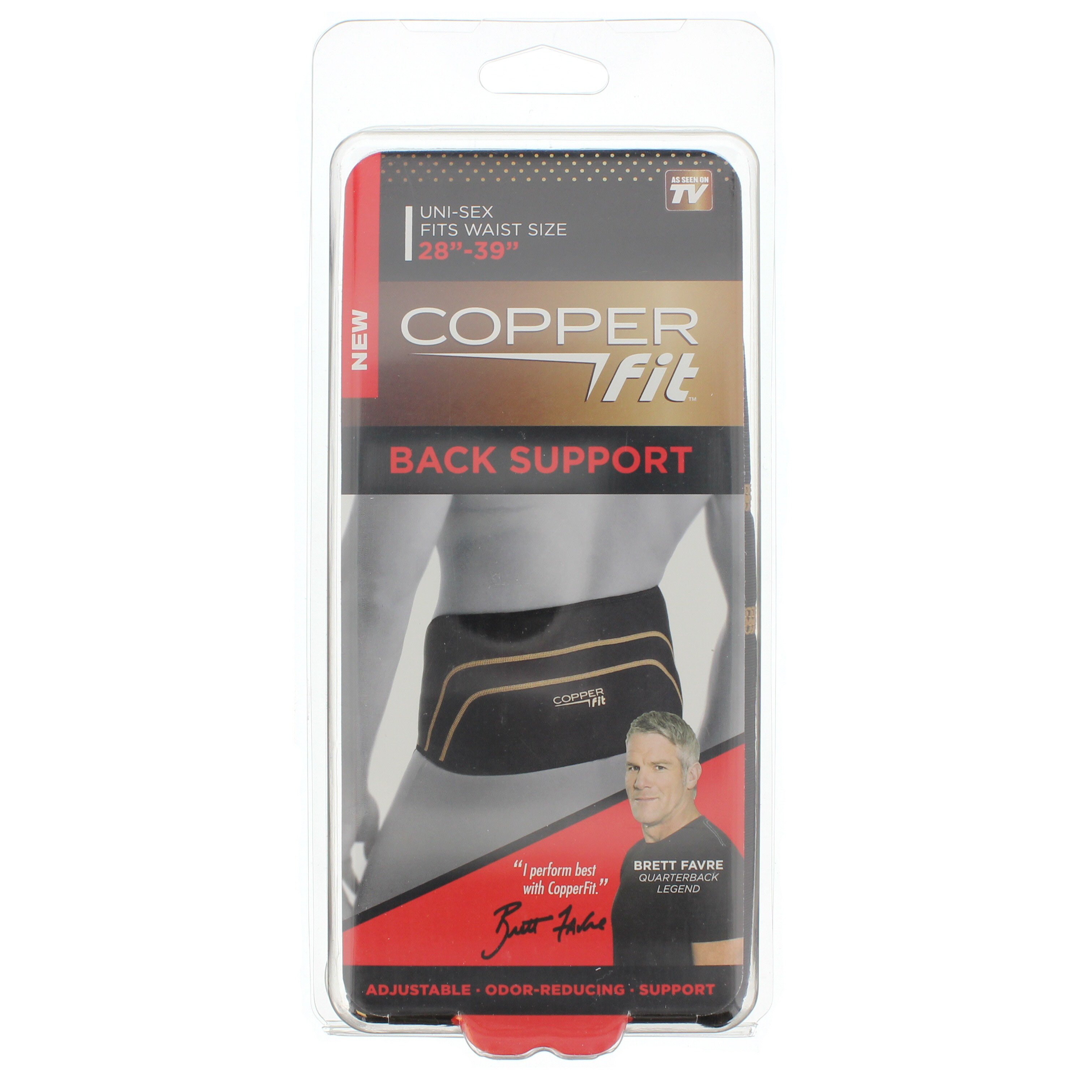 As seen on outlet tv copper back brace