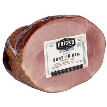 Frick's Hardwood-Smoked Bone-in Portion Ham, Avg. 7.9 lbs