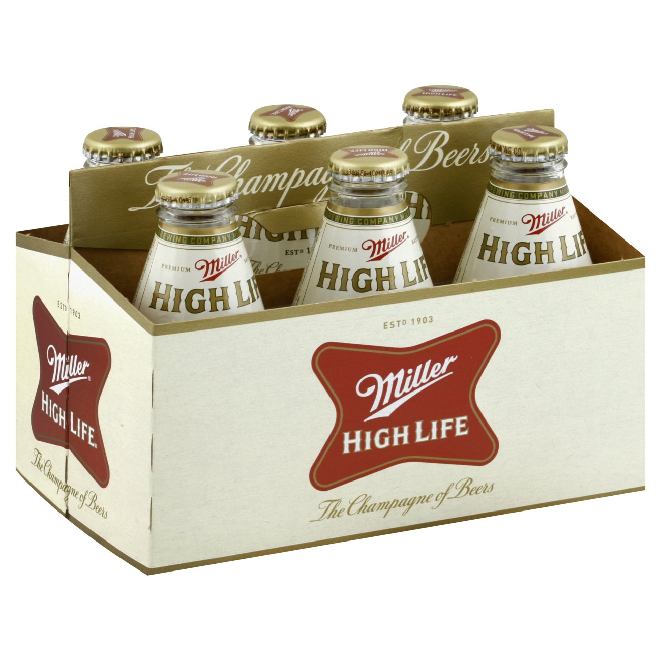 Miller High Life Beer 7 Oz Bottles Shop Beer At H E B