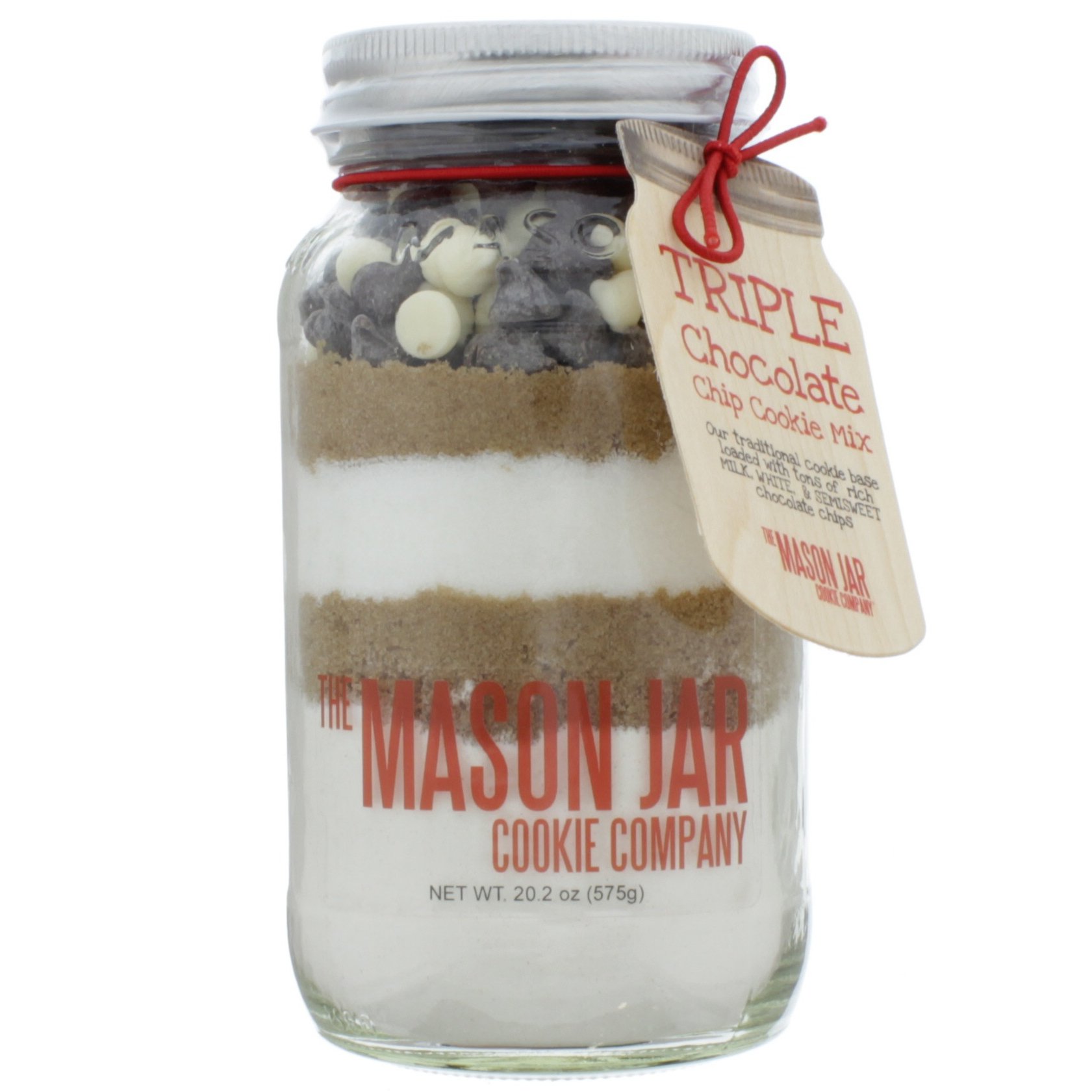 The Mason Jar Cookie Company Triple Chocolate Chip Cookie Mix Shop