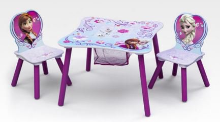 disney frozen table and chair set with storage