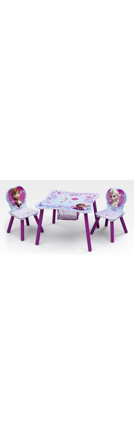 Delta Children Disney Frozen Table & Chair Set with Storage; image 1 of 4