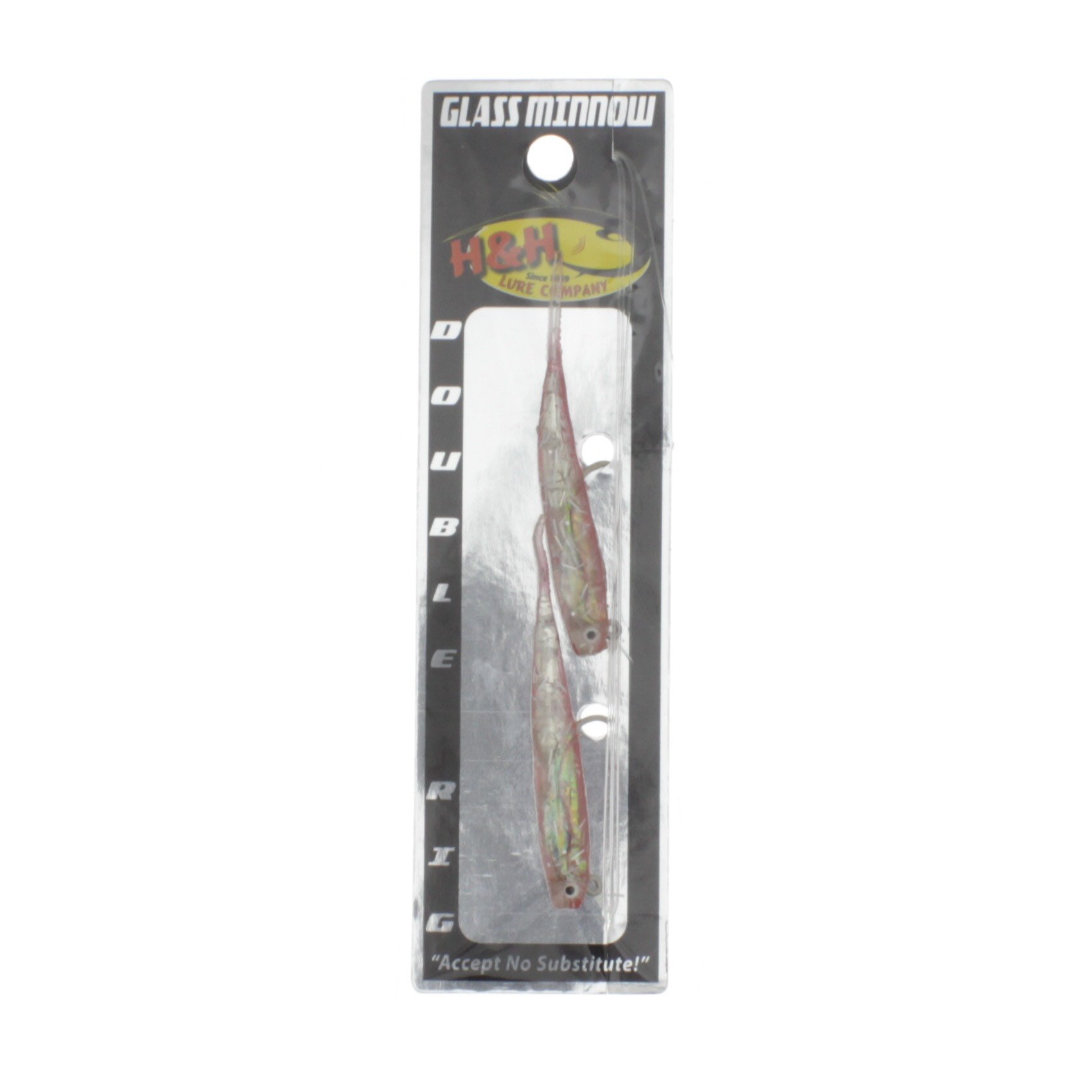 H&H Lure Company 3" Glass Minnow Double Rigs, Opening Night Shop