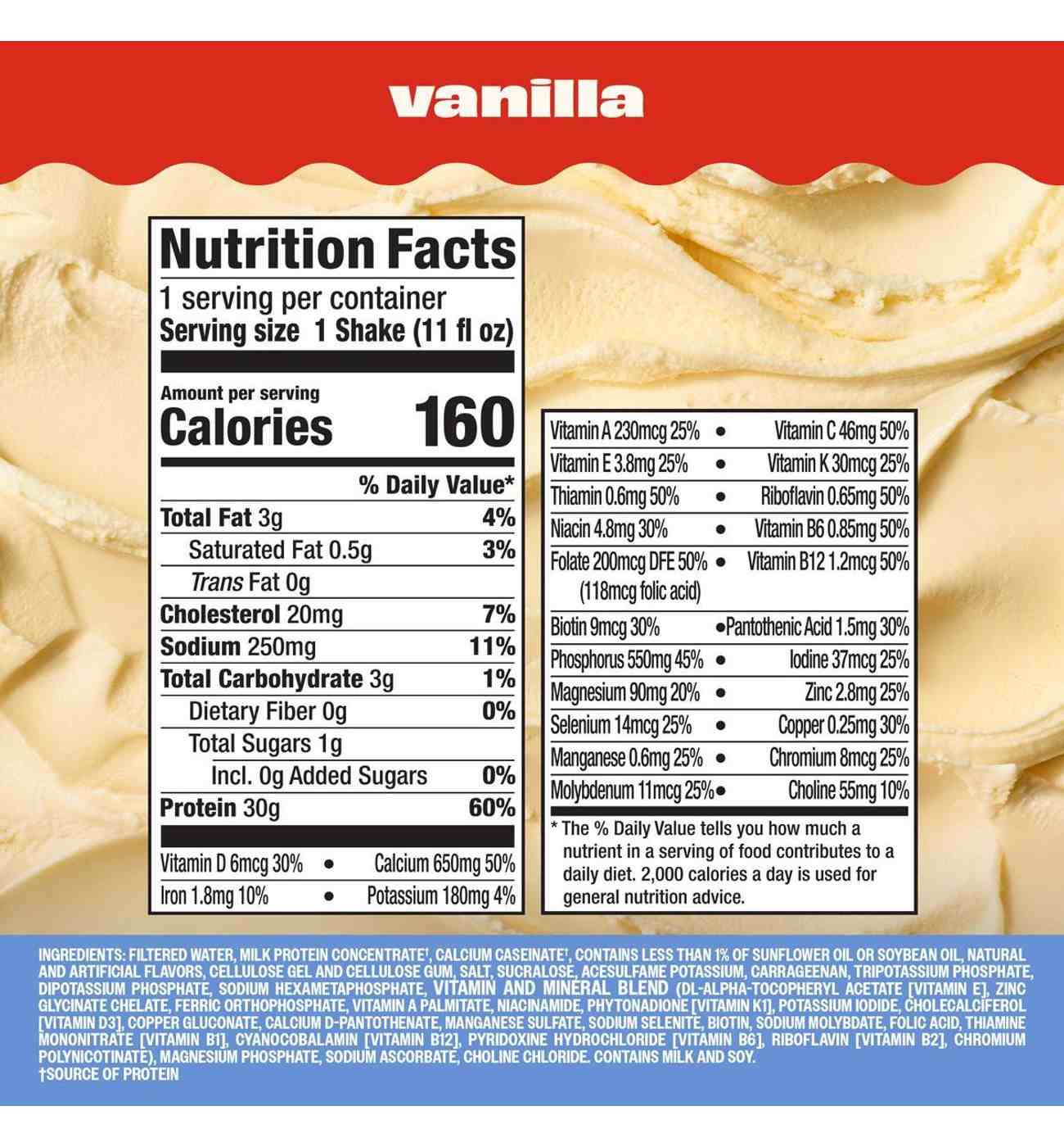 Premier Protein 30g Protein Shakes 4 pk Bottles - Vanilla; image 2 of 5