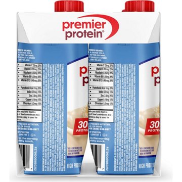 Premier Protein 30g Protein Shakes 4 pk Bottles - Vanilla