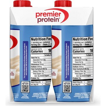Premier Protein 30g Protein Shakes 4 pk Bottles - Vanilla