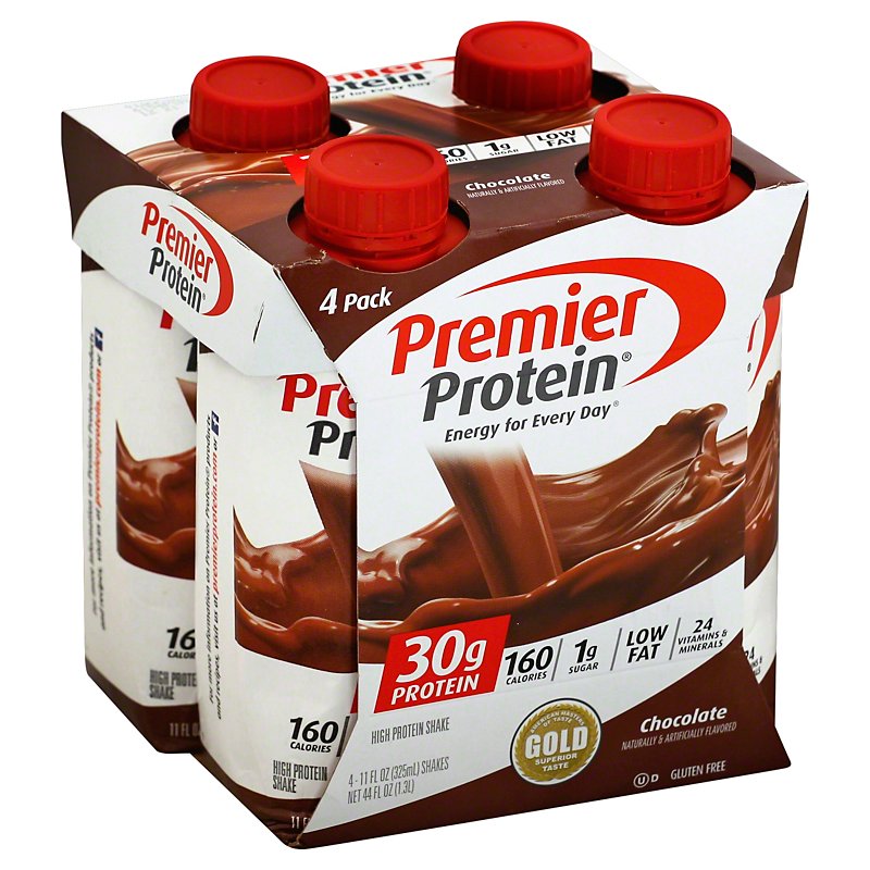Premier Protein Chocolate Shake 4 pk - Shop Diet & Fitness at H-E-B