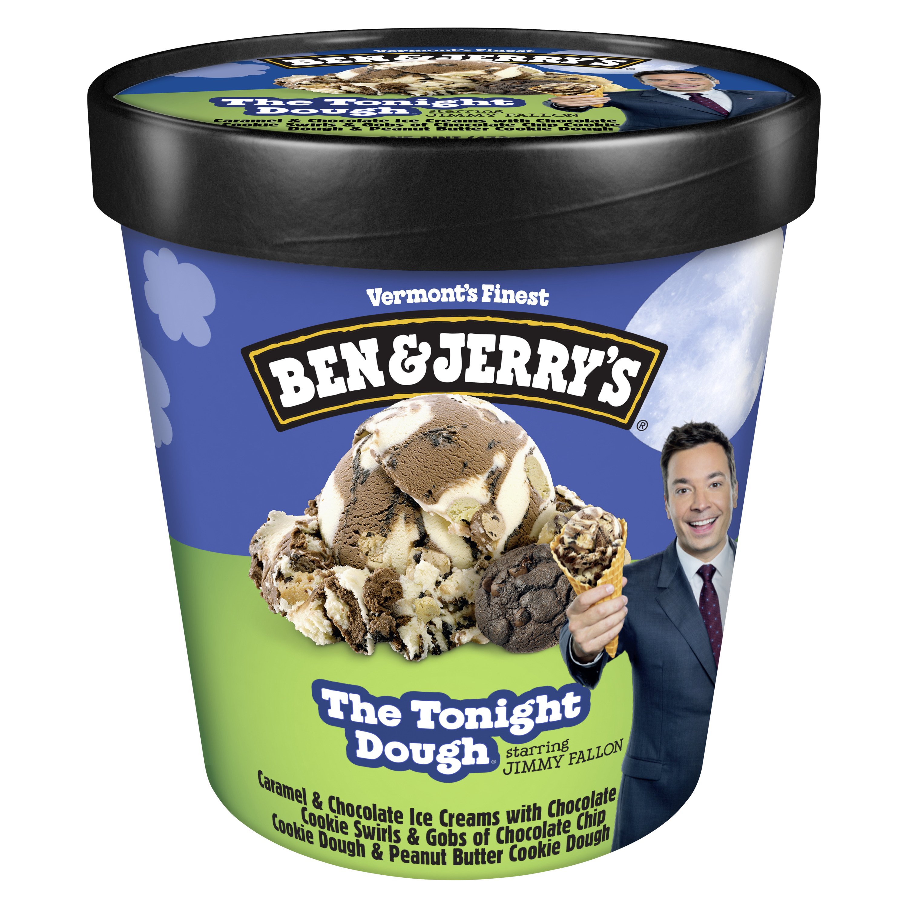 Ben And Jerrys Chocolate Chip Cookie Dough Ice Cream, Pint