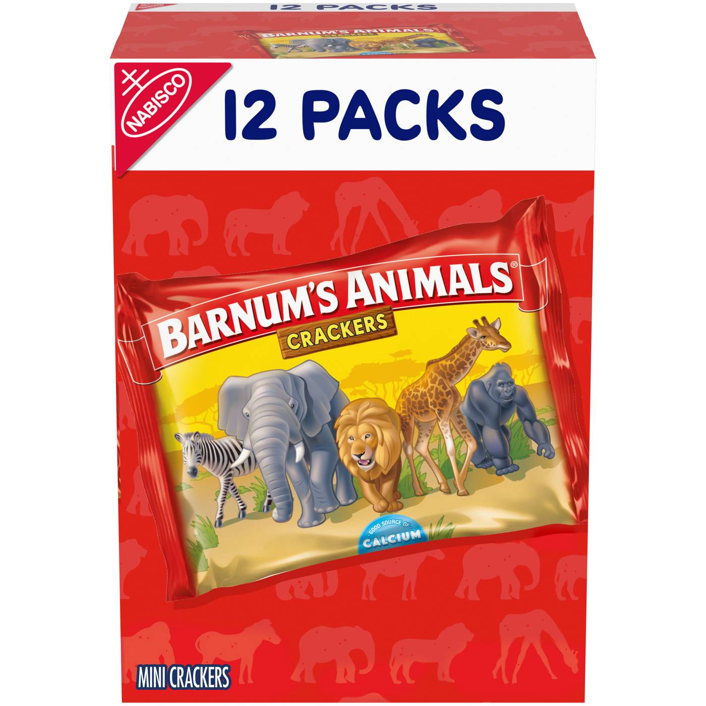 Barnums Animal Crackers Snack Pack; image 1 of 10