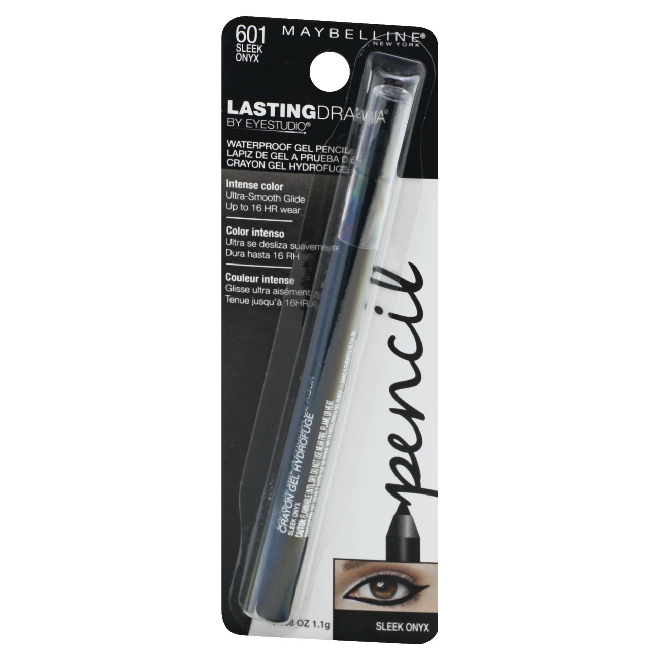 Eyestudio Lasting Drama Waterproof Pencil, Sleek Onyx - Shop at H-E-B