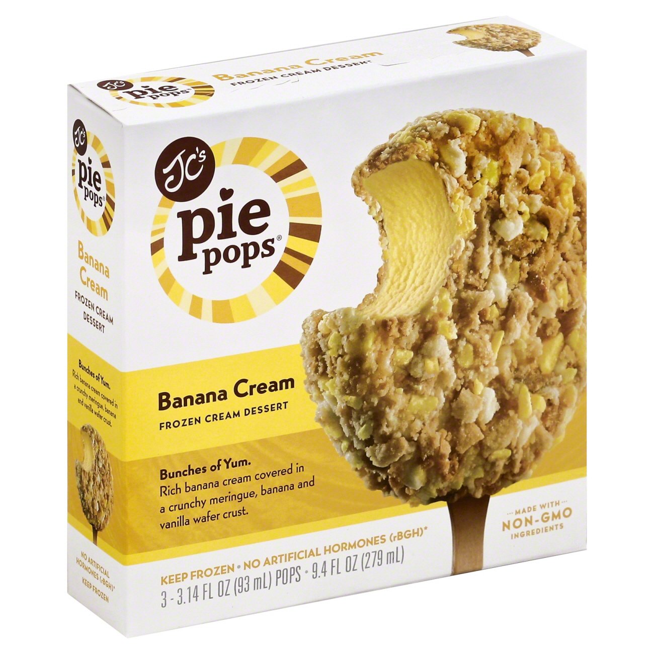 Jennifer Constantine Pie Pops Banana Cream Frozen Cream Dessert Shop